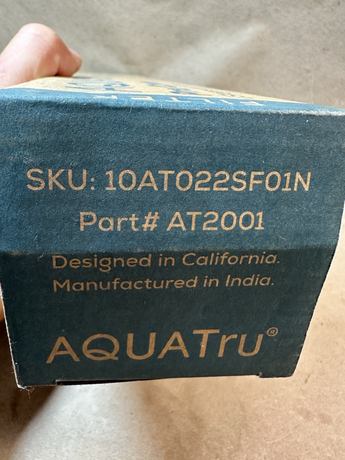 AquaTru Carafe AT100 2 Stage Pre/Carbon Filter – Genuine Filter Sealed In Box
