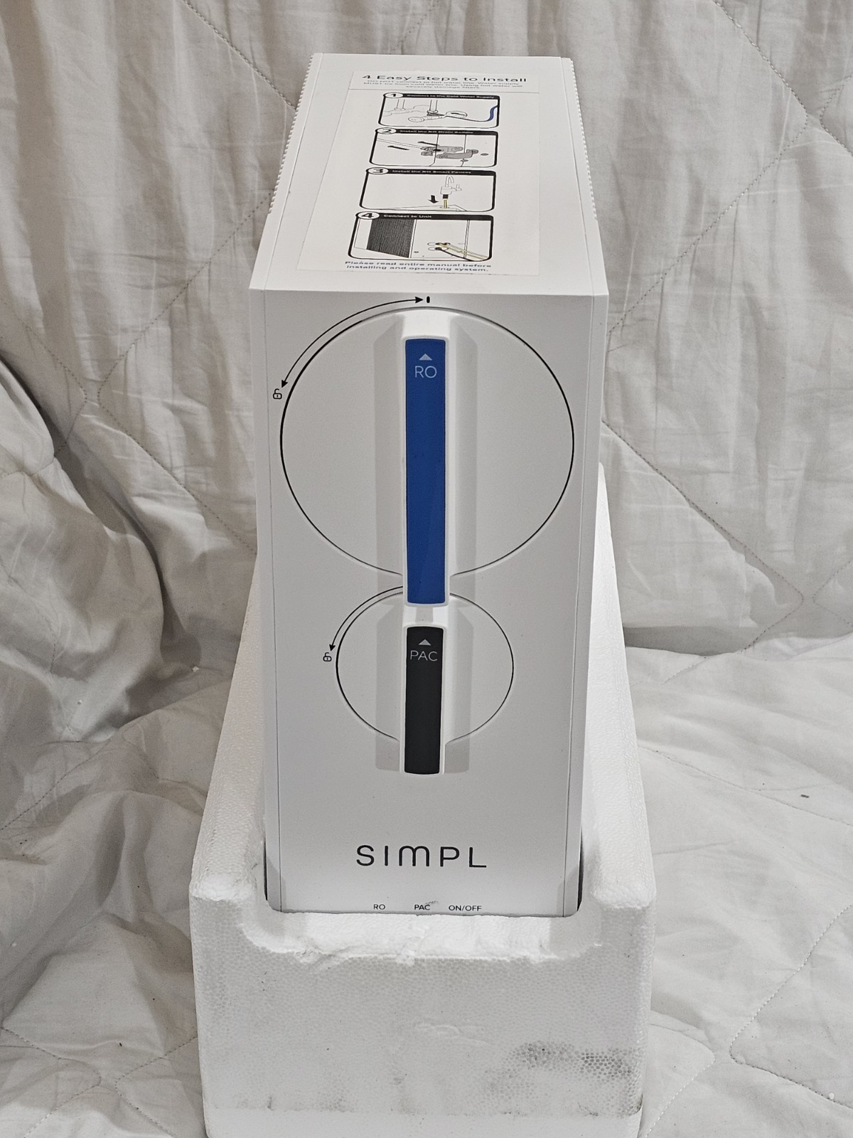 *NEW Brio SIMPL Tankless Reverse Osmosis (RO) Undersink Filtration System 400GPD