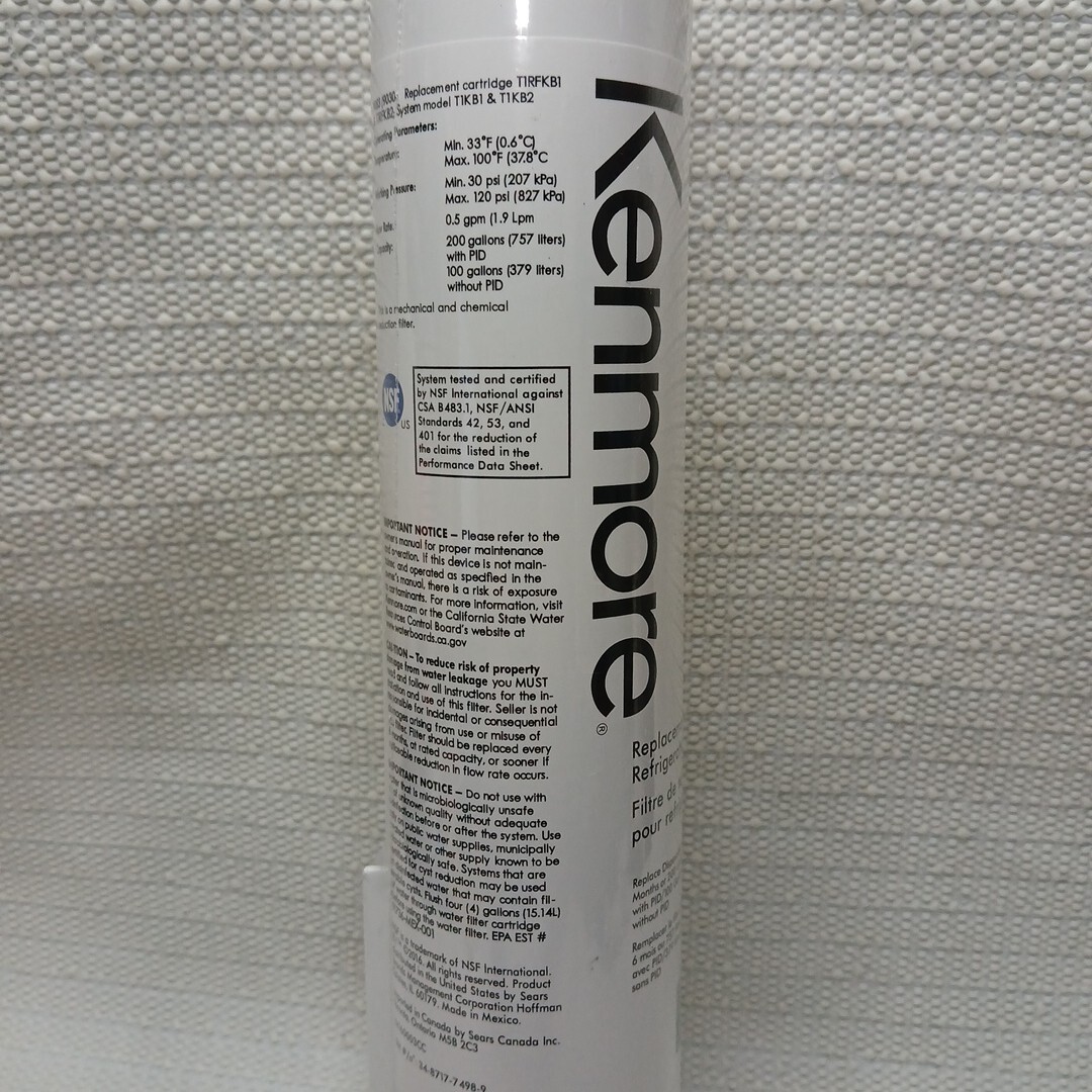 Kenmore 460-9083 Replacement Refrigerator Water Filter ( 1 Pack )