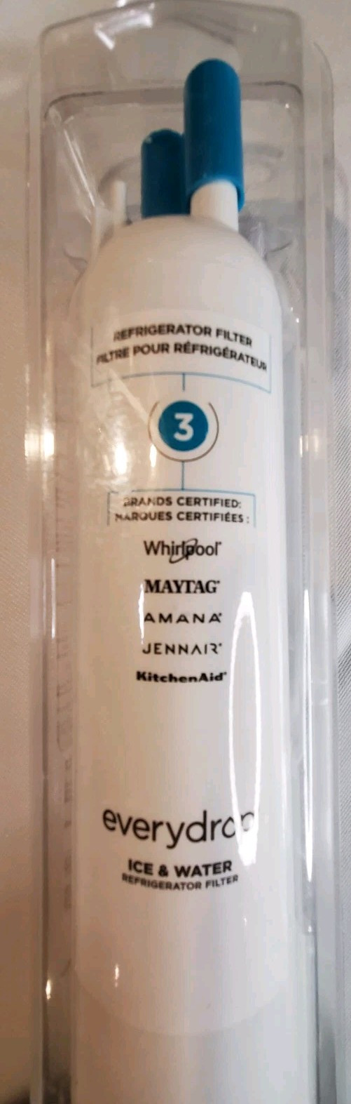 NEW ΕveryDrop Refrigerator Ice & Water Filter 3 ΕDR3RXD1 6 Months #3