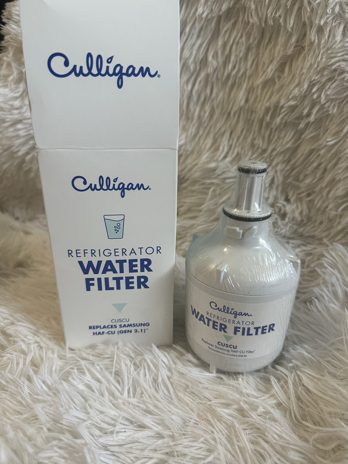NEW Culligan Refrigerator Water Filter Replaces Samsung Half-Cu (Gen 2.1) CUSCO