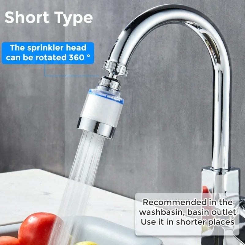 Kitchen Faucet Water Filter Tap Purifier Removes Chlorine & Heavy Metals