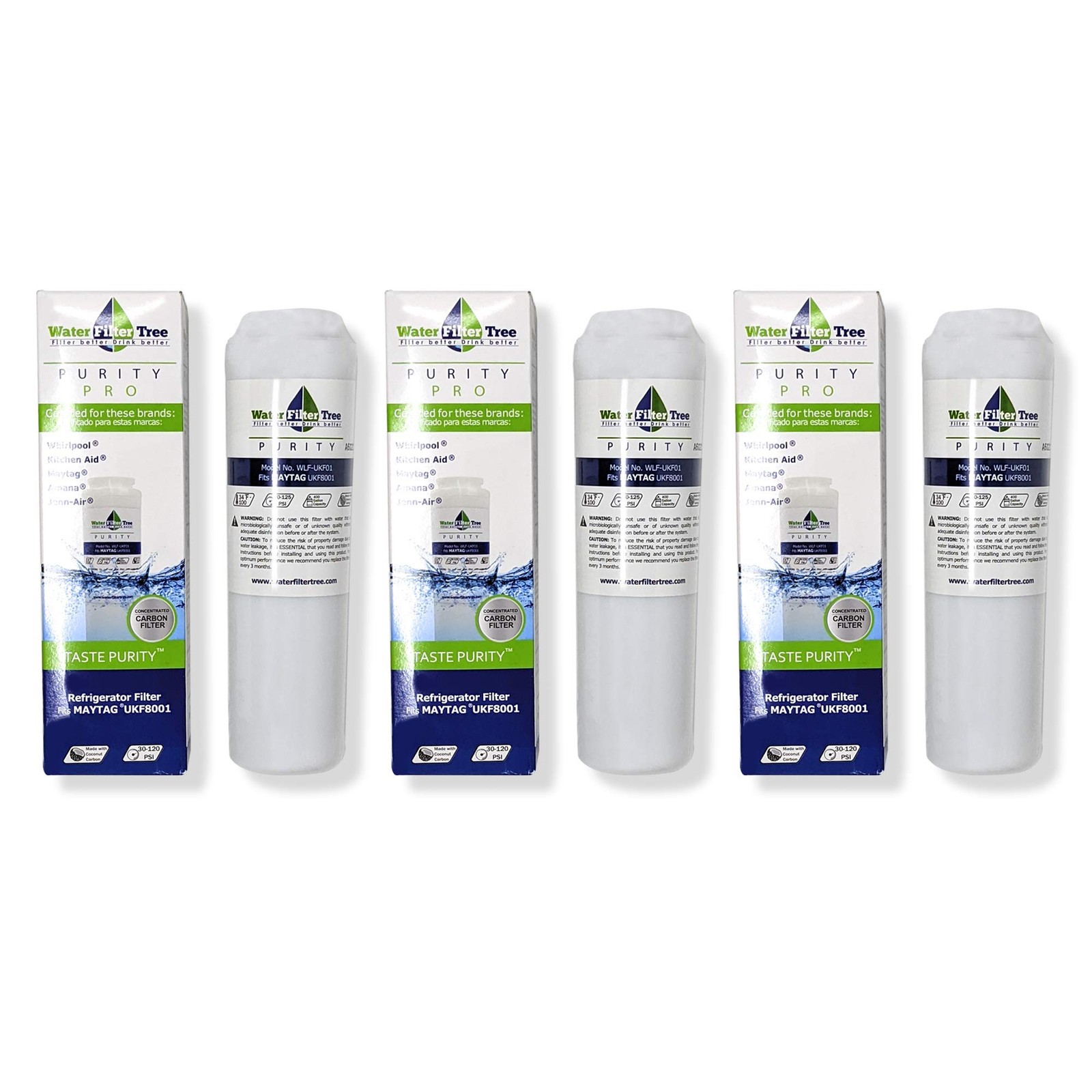 3 X WLF-UKF01 – Replacement Filter for Maytag UKF8001-67003528-Triple Pack