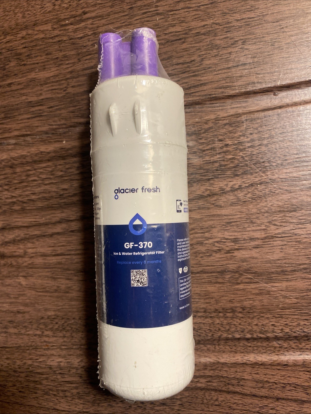Glacier Fresh GF-370 Ice & Water Refrigerator Filter (EDR1RXD1) Sealed!