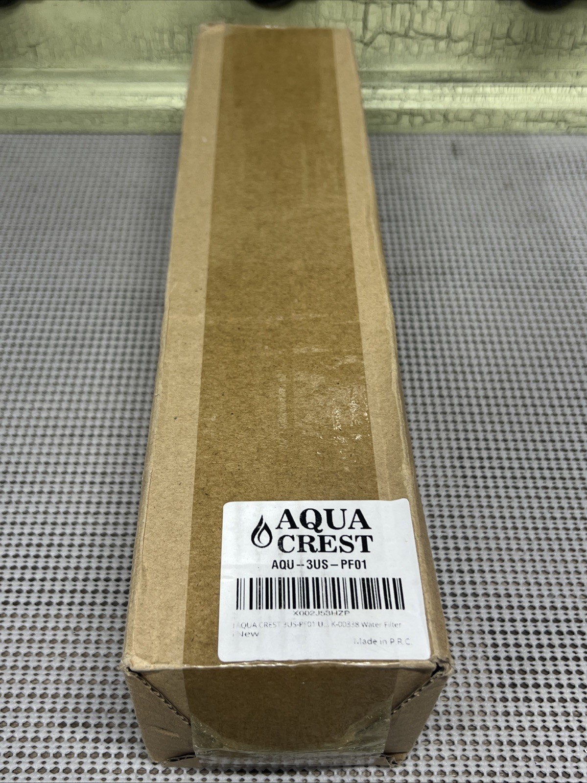 AQUA CREST 3US-PF01 Under Sink Water Filter, Replacement for 3US-MAX-F01H, (1)