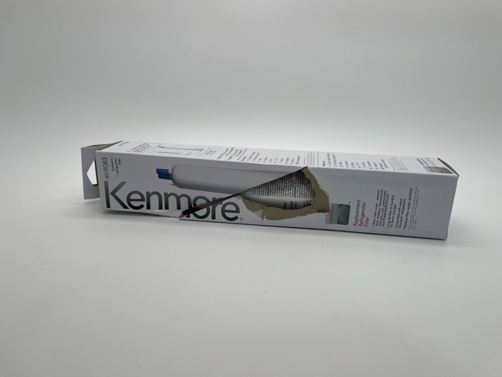 1 Kenmore 4609083 Replacement Refrigerator Water Filter BOX DAMAGE