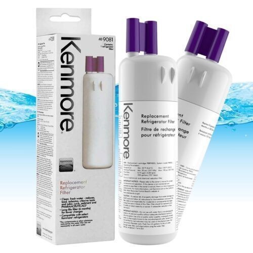 US 2 Pack Kenmore 9081 469081 46-9930 Refrigerator Fresh Ice Water Filter Sealed