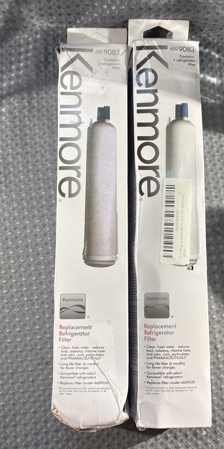 New 2 Pack Kenmore 460-9083 OEM Replacement Refrigerator Water Filter 6 Months