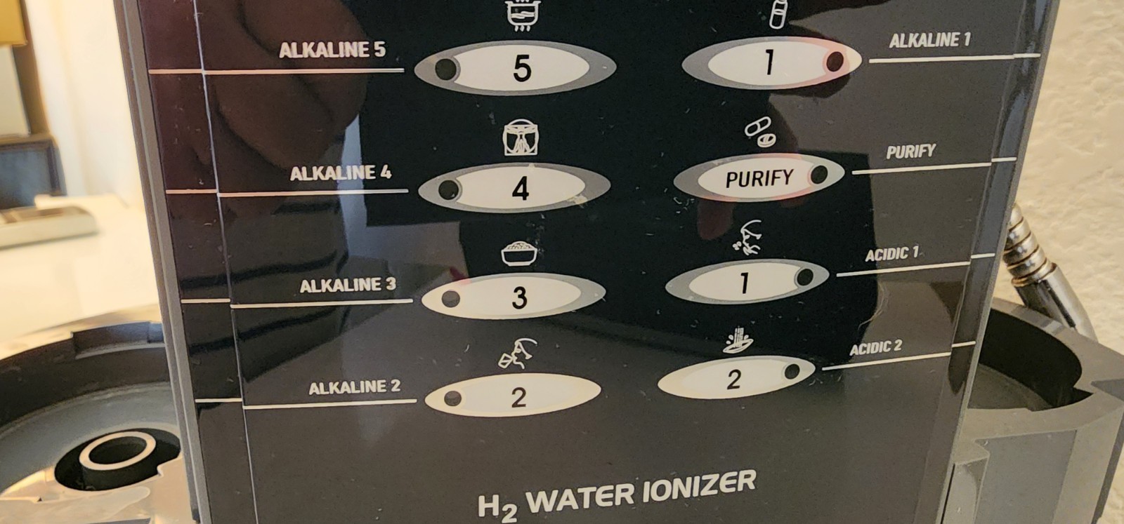 Athena H2 AlkaViva Water Ionizer Machine-Alkaline Water Sys-Used -No Filters