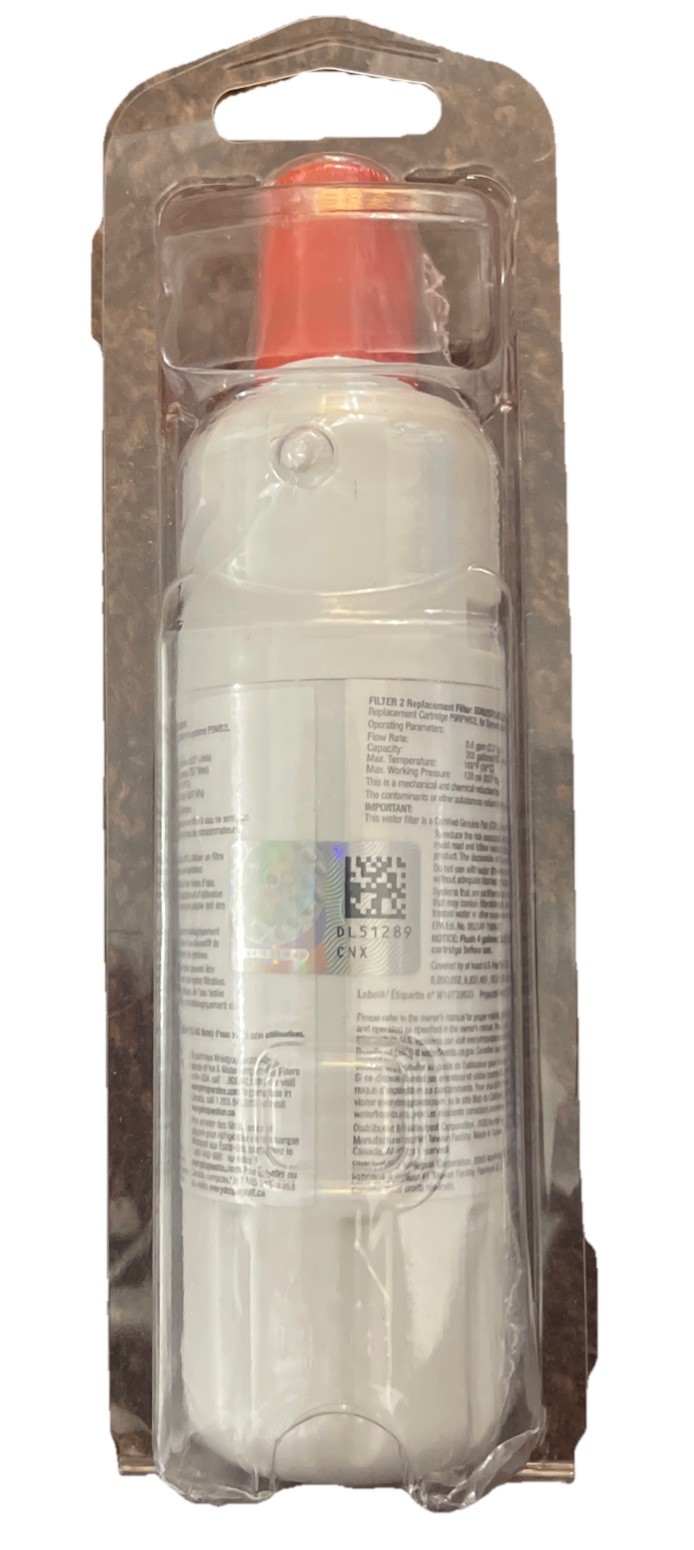 EveryDrop #2 Ice & Water Refrigerator Filter. White New.