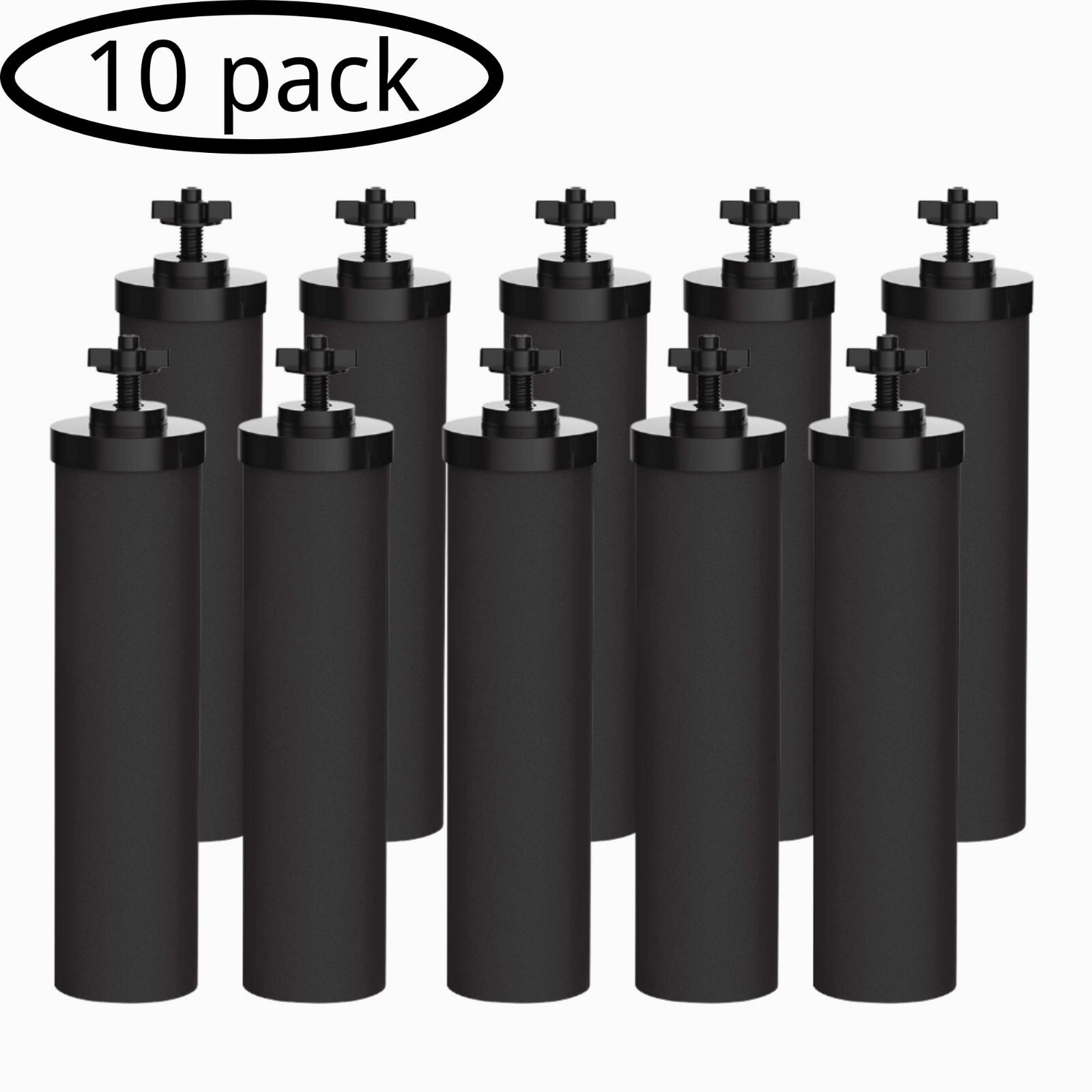 AQUACREST Berkey® BB9-2 Black Water Filter, NSF/ANSI 372 Certified , Pack of 10