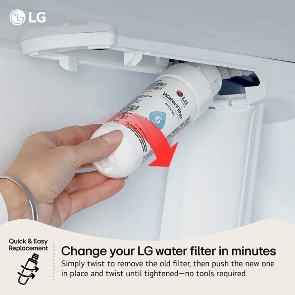 LG LT1000P – 6 Month / 200 Gallon Capacity Replacement Refrigerator Water Filter