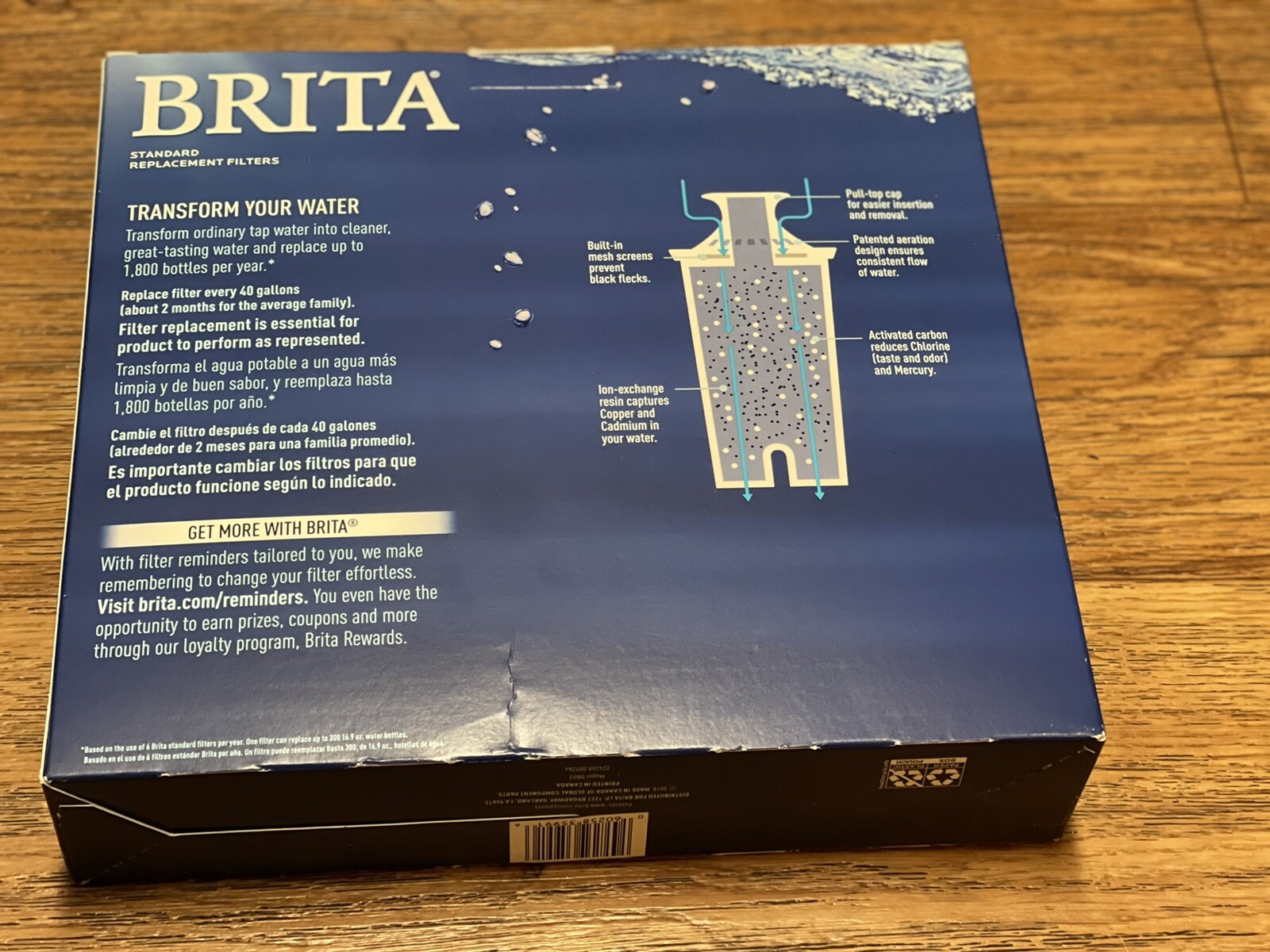 Brita Standard Replacement Filters Value Pack – 10 Filters Included