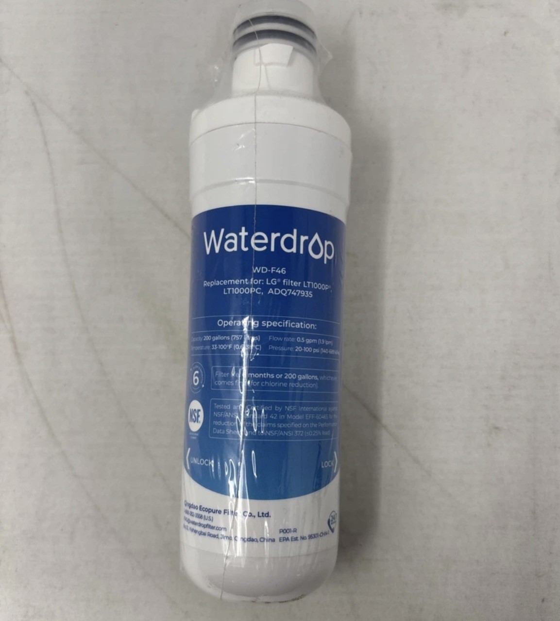 Waterdrop WD-F46 New, Sealed