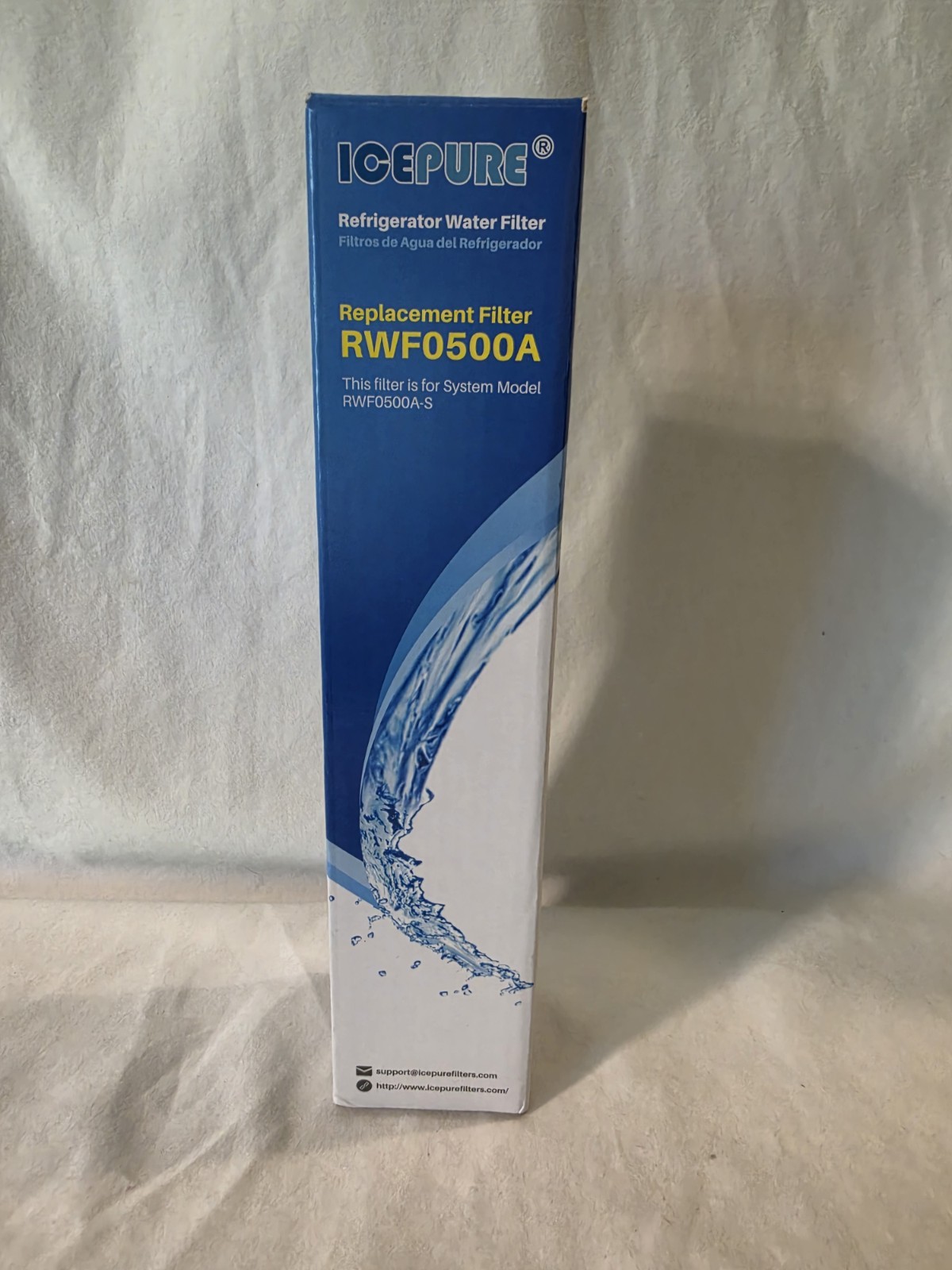 ICEPURE RWF0500A Refrigerator Water Filter Replacement for GE RPWF Sealed New