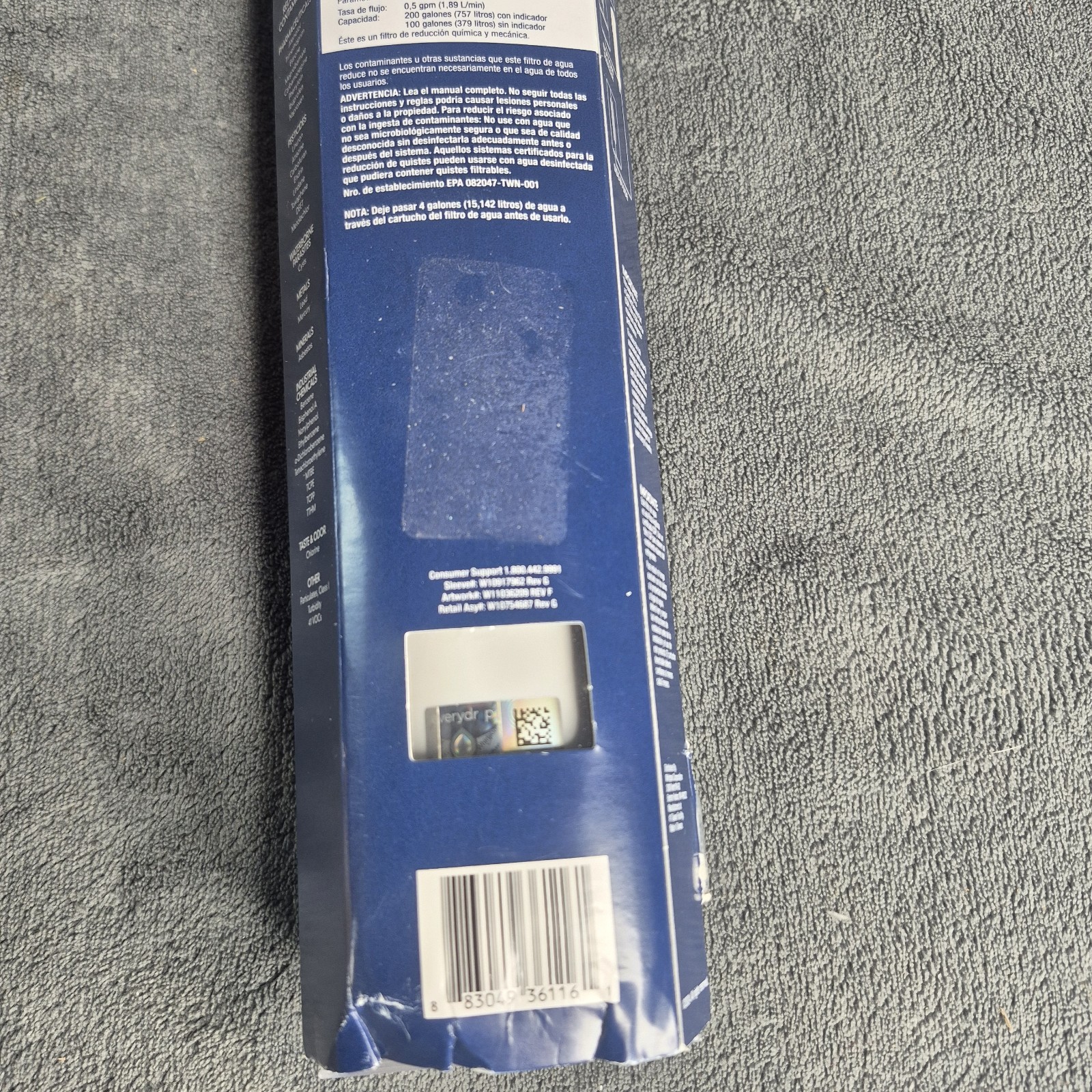 Everydrop Refrigerator Ice & Water Filter #3 Filtration BRAND NEW SEALED