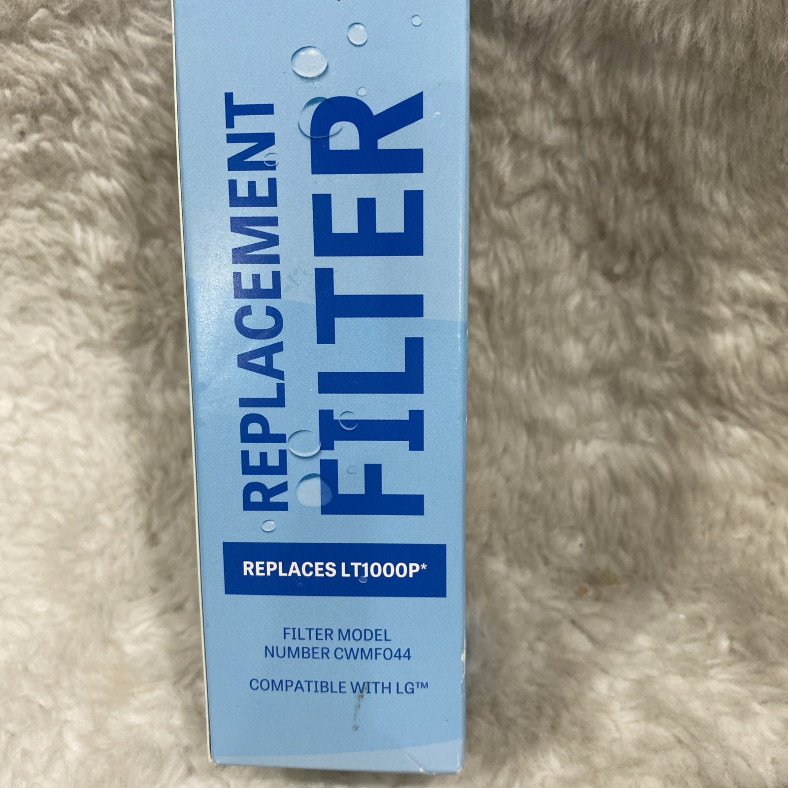 MIST Refrigerator Water Filter for LT1000P ~ LG Compatible -Single Pack