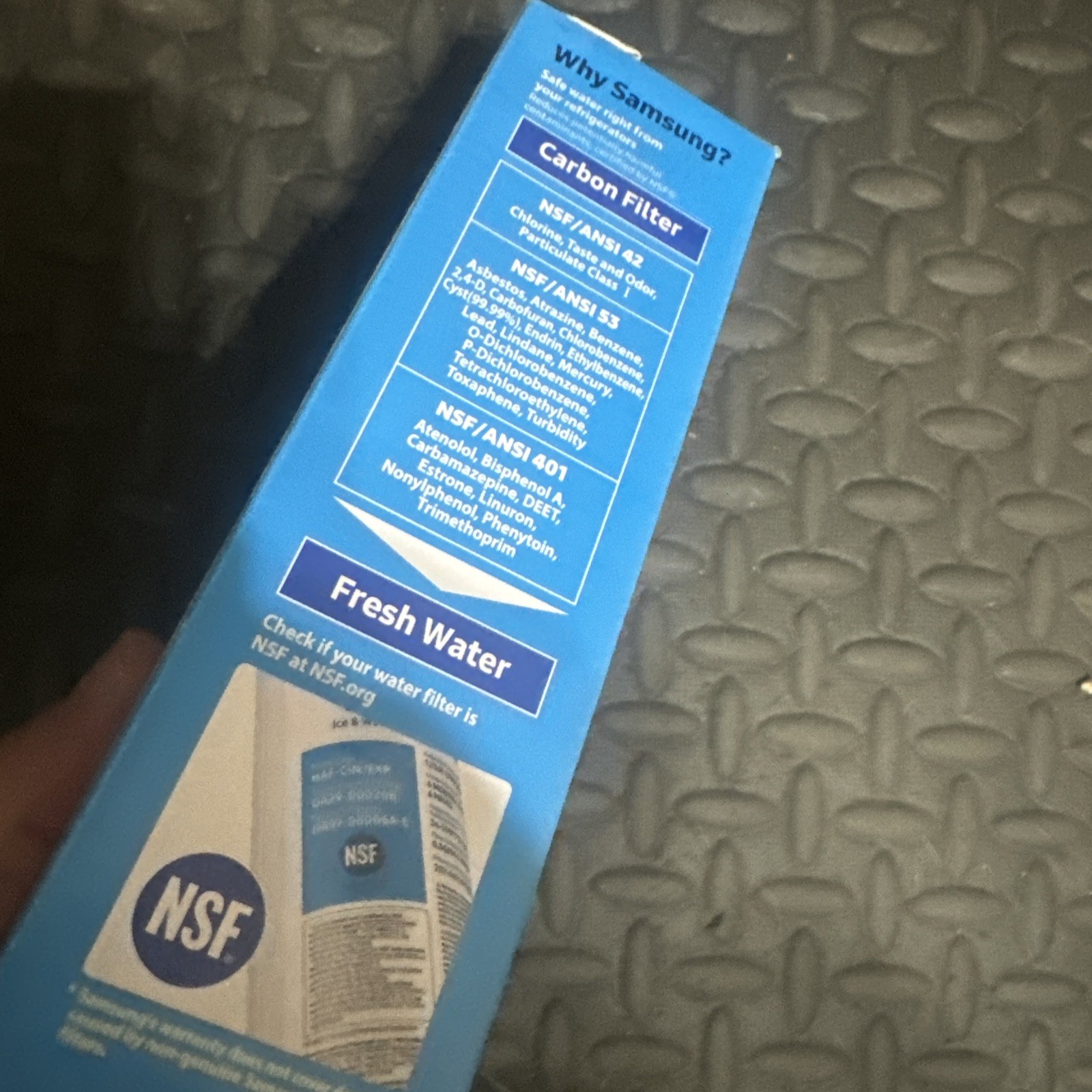 Samsung DA29-00020B HAF-CIN/EXP Refrigerator Ice Water Filter Da97-08006A-1 NEW