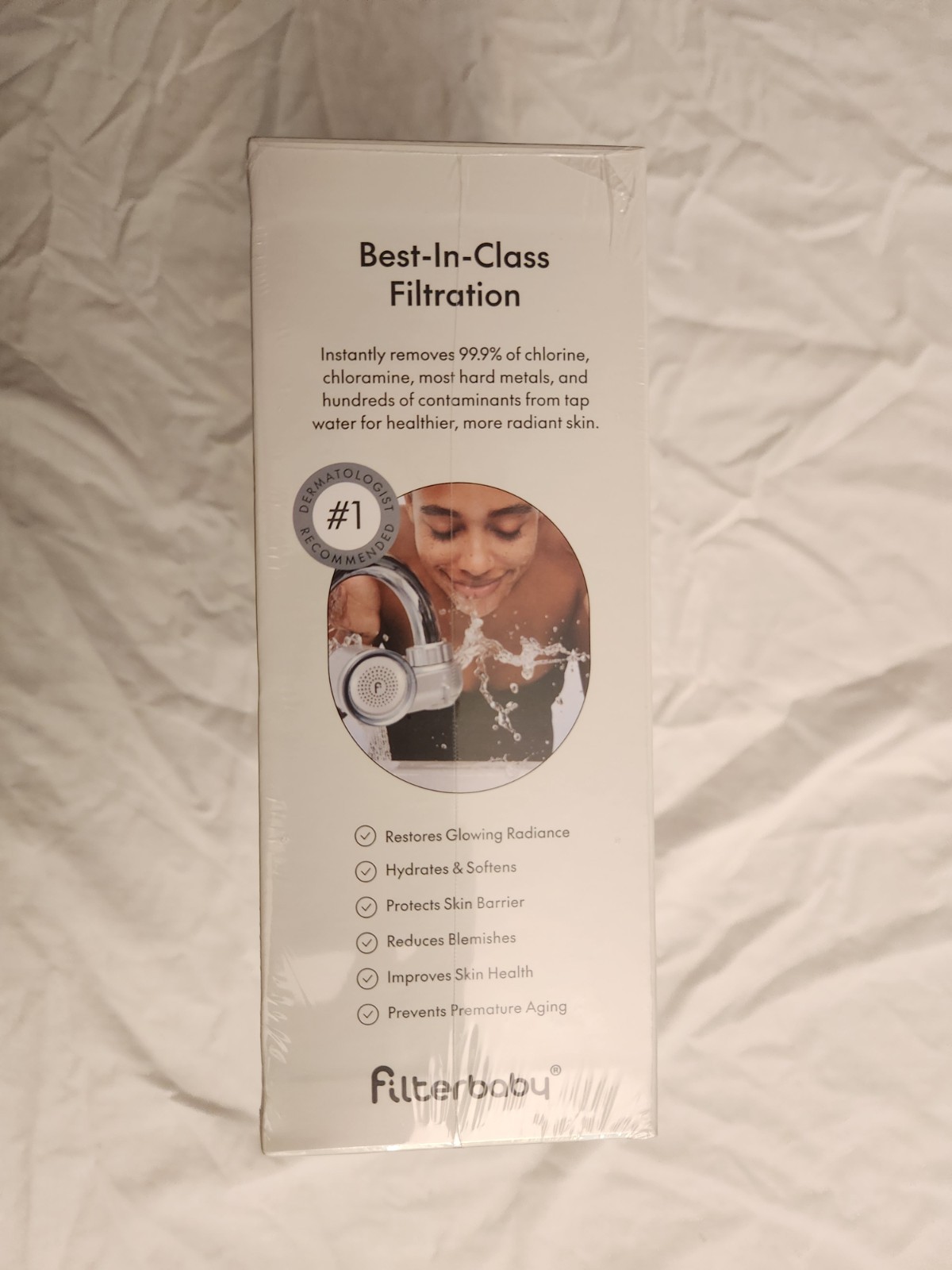 Filterbaby – Skincare Water Filter (Silver) New/Sealed