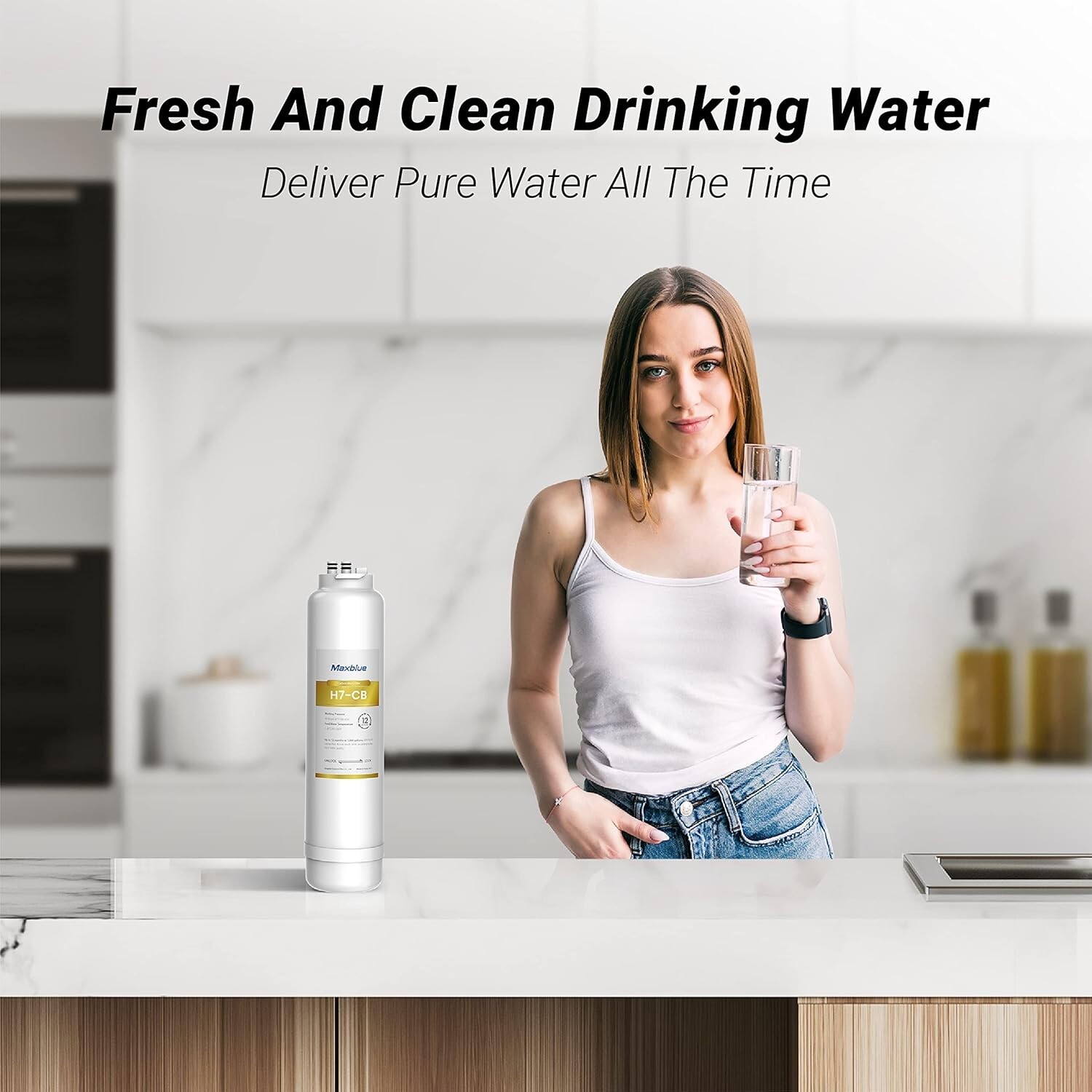 Maxblue MB-H7-CB Filter,Replacement for MB-H7 Reverse Osmosis System