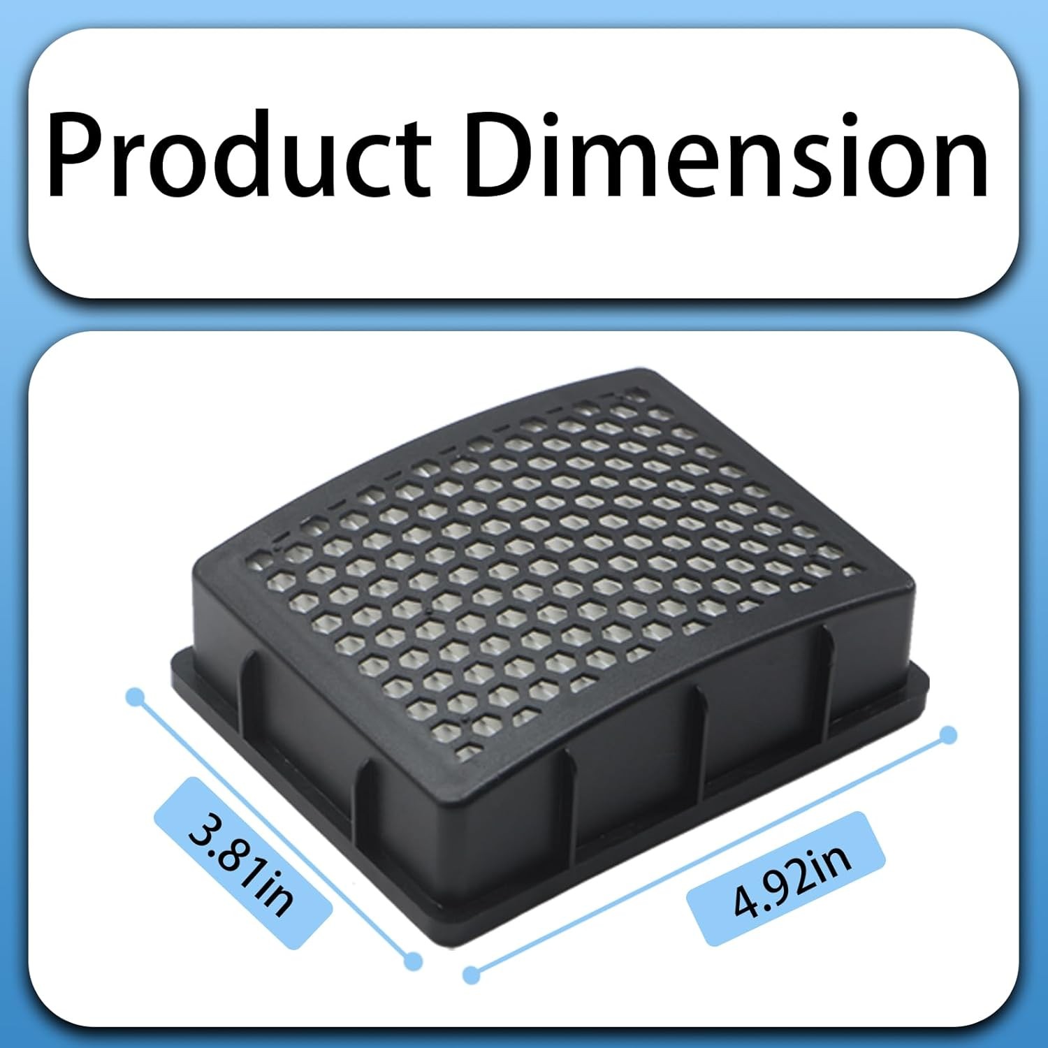 2 Packs K3010 Filter Compatible with Kenmore Bagless Uprights and Kenmore
