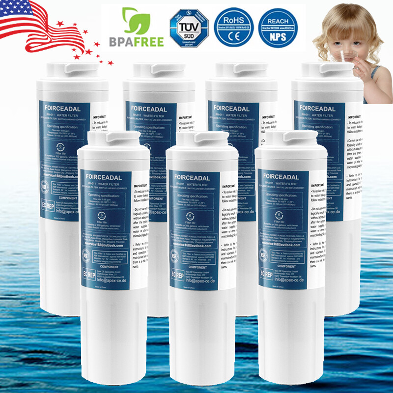 6~1 Pcs Replacement Water Filter for Maytag UKF8001 UKF9001 469006 Refrigerator