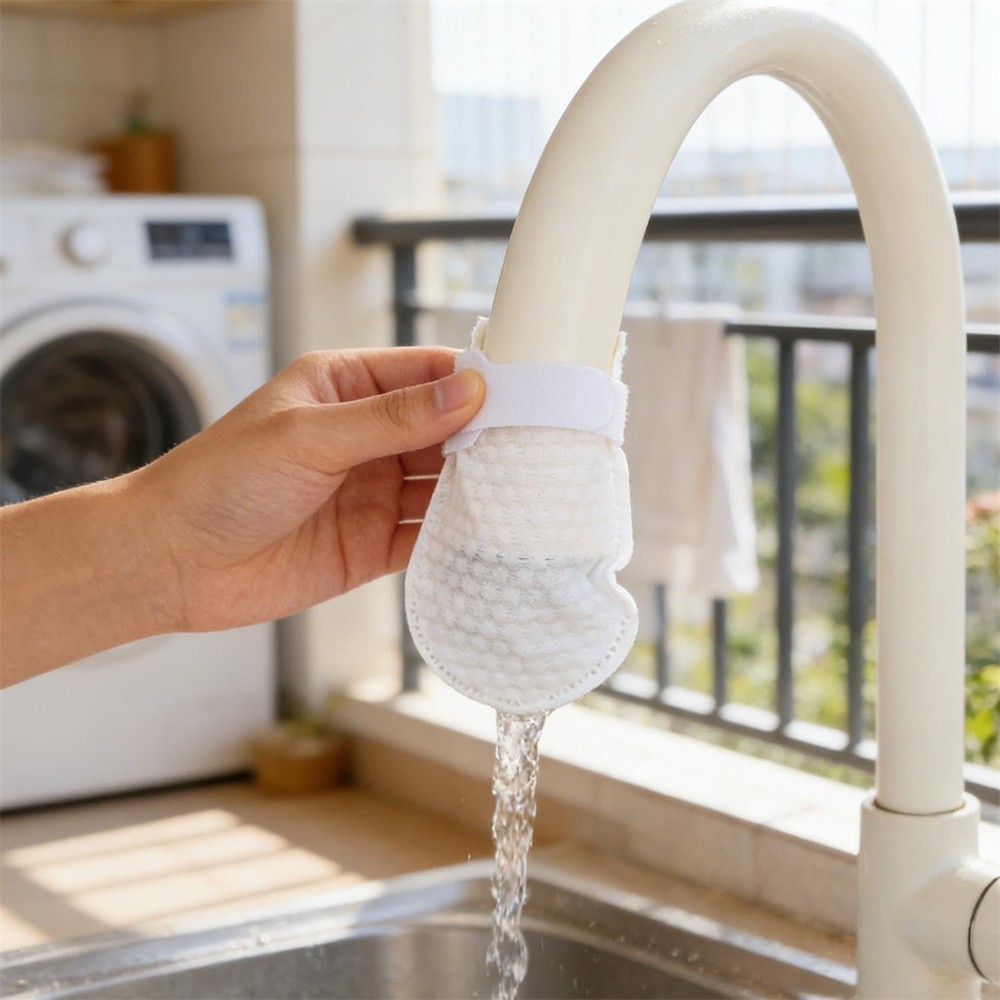 Disposable Faucet Purifier Bag Thickened Cotton T-Strap for Kitchen Tap Water