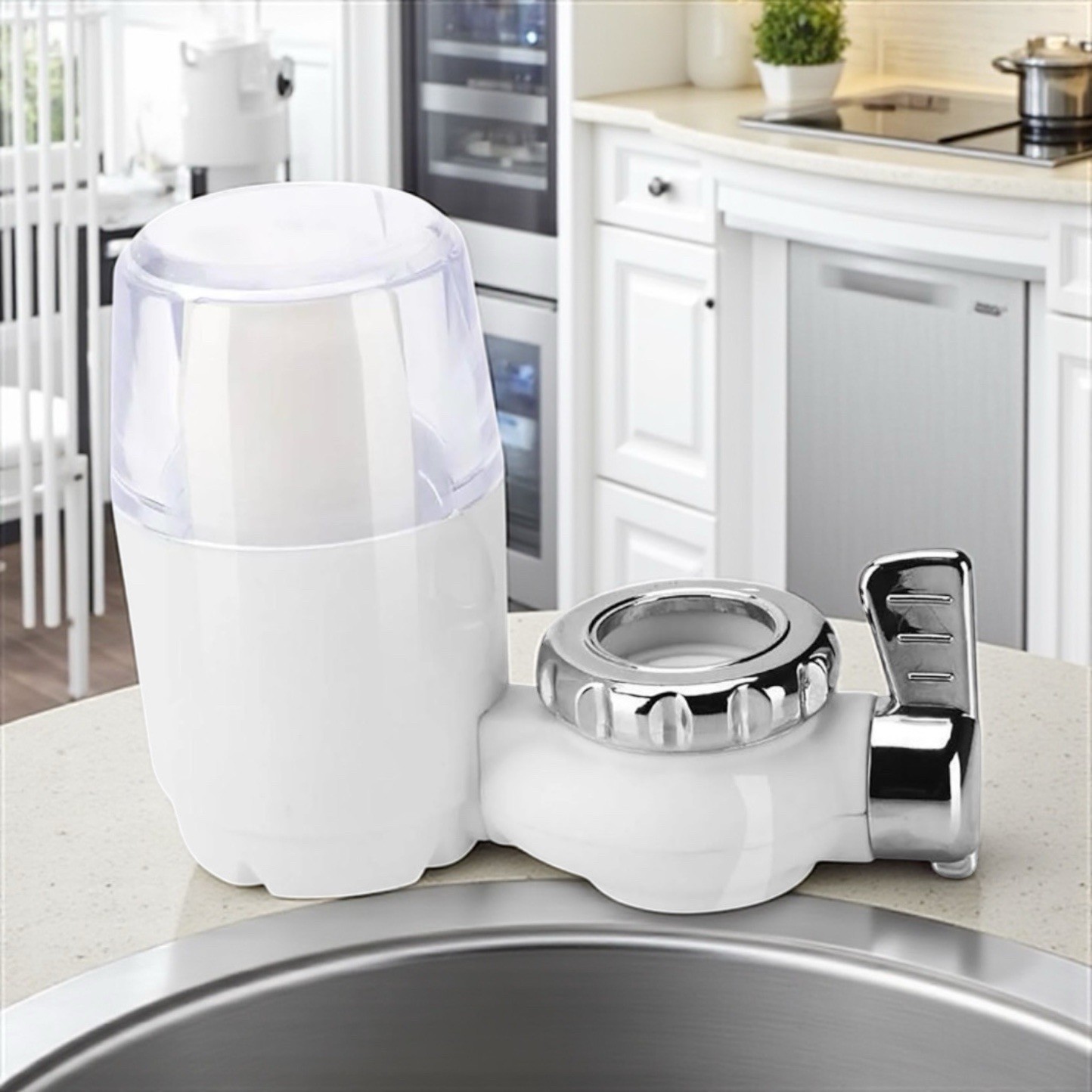 KITCHEN AND BATHROOM DUAL USE REMOVE CHLORINE INHIBIT BACTERIA FILTER NEW IN BOX