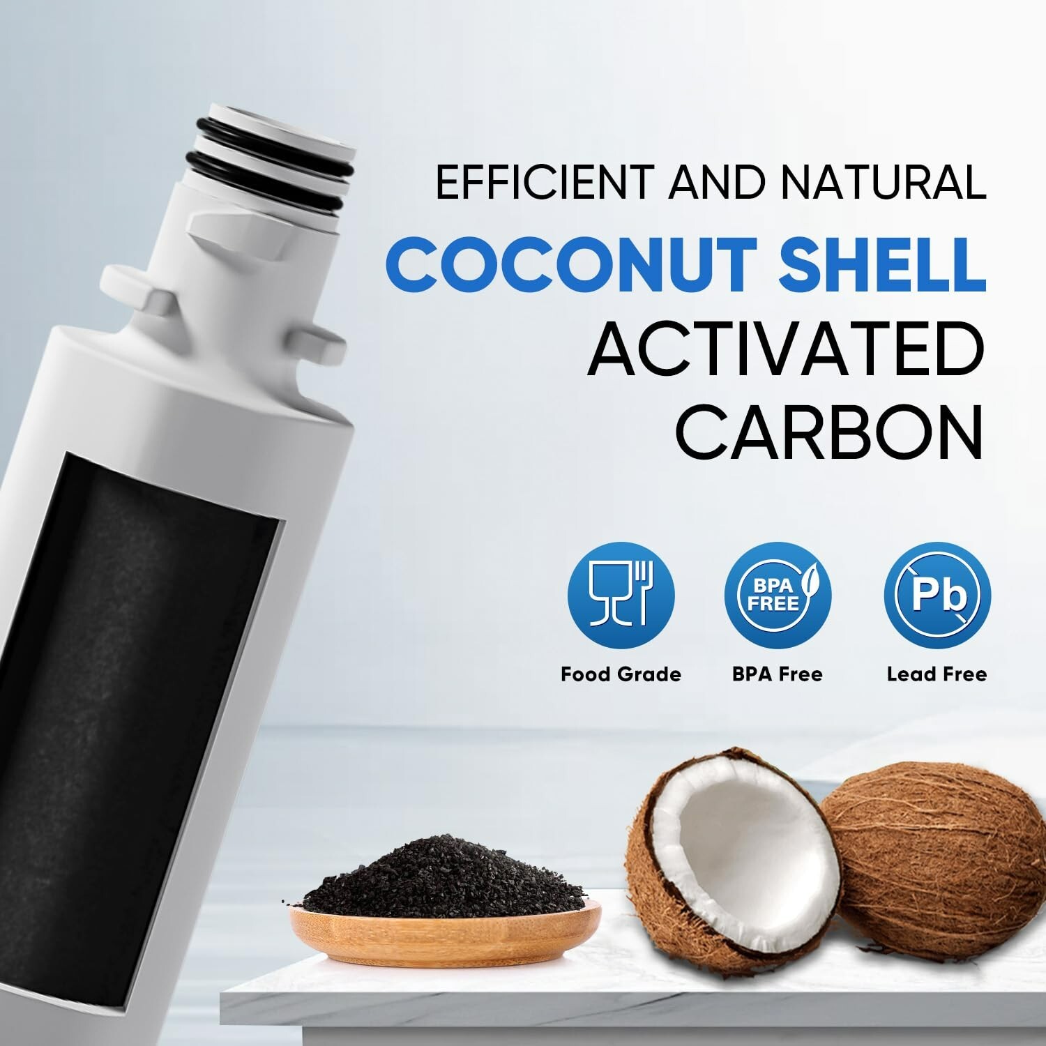 PUREPLUS RWF4700AB Fit for LG LT1000P MDJ64844601 ADQ74793501 LT1000PC, 2 PACK,