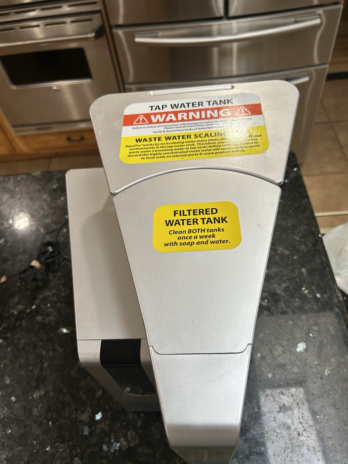 AquaTru Classic Countertop Reverse Osmosis Water Purifier System AT2010 Filter