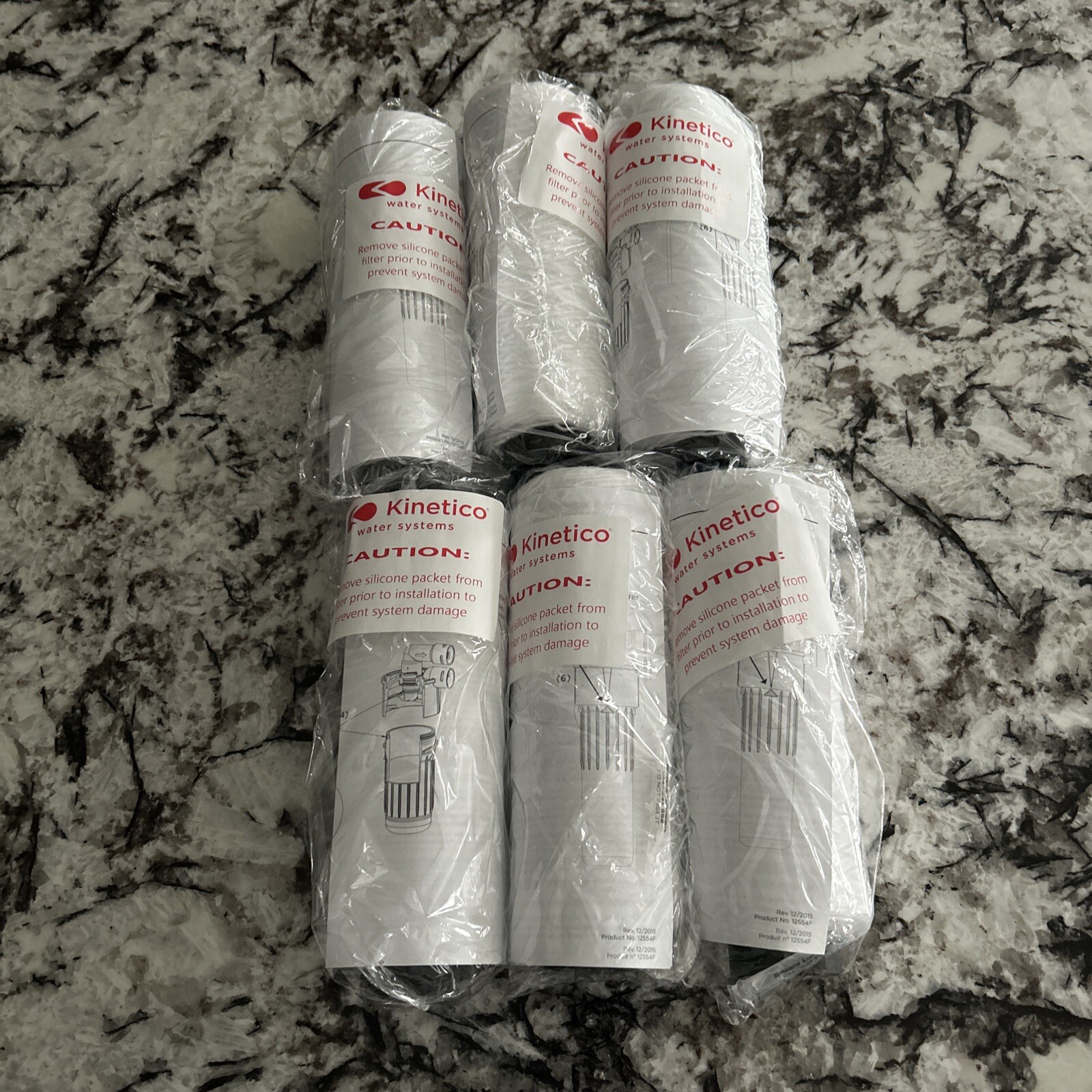 KINETICO Water Systems MACH 20 Micron Sediment Filter Cartridge-New 6 Pack