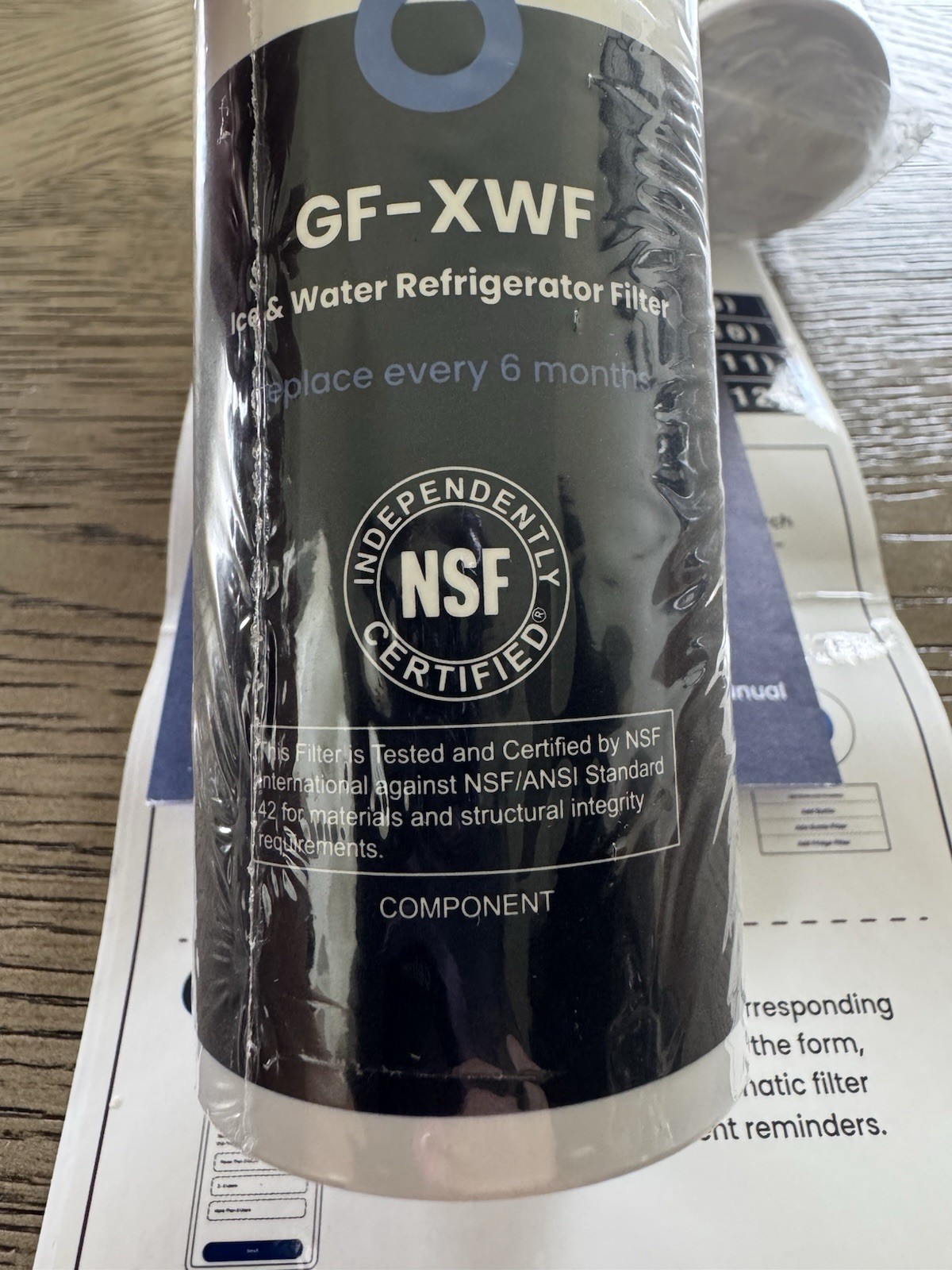XWF Replacement for GE XWF Refrigerator Water Filter Pack of 3 (Not XWFE)