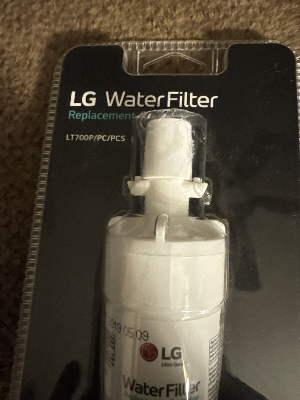 LG Genuine LT1000P/PC/PCS Refrigerator Replacement Water Filter