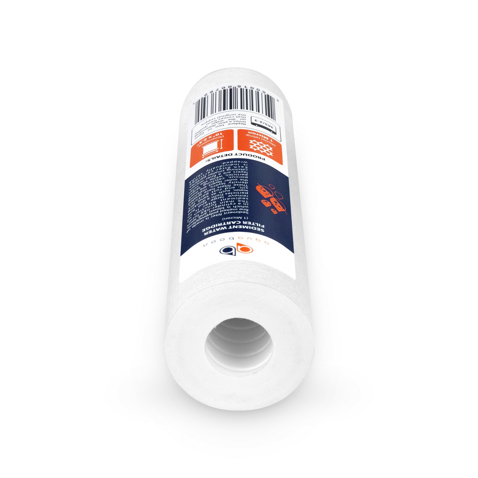 4 PACK of 1 Mic 10″ Sediment Water Filters For Any Standard RO Unit by Aquaboon