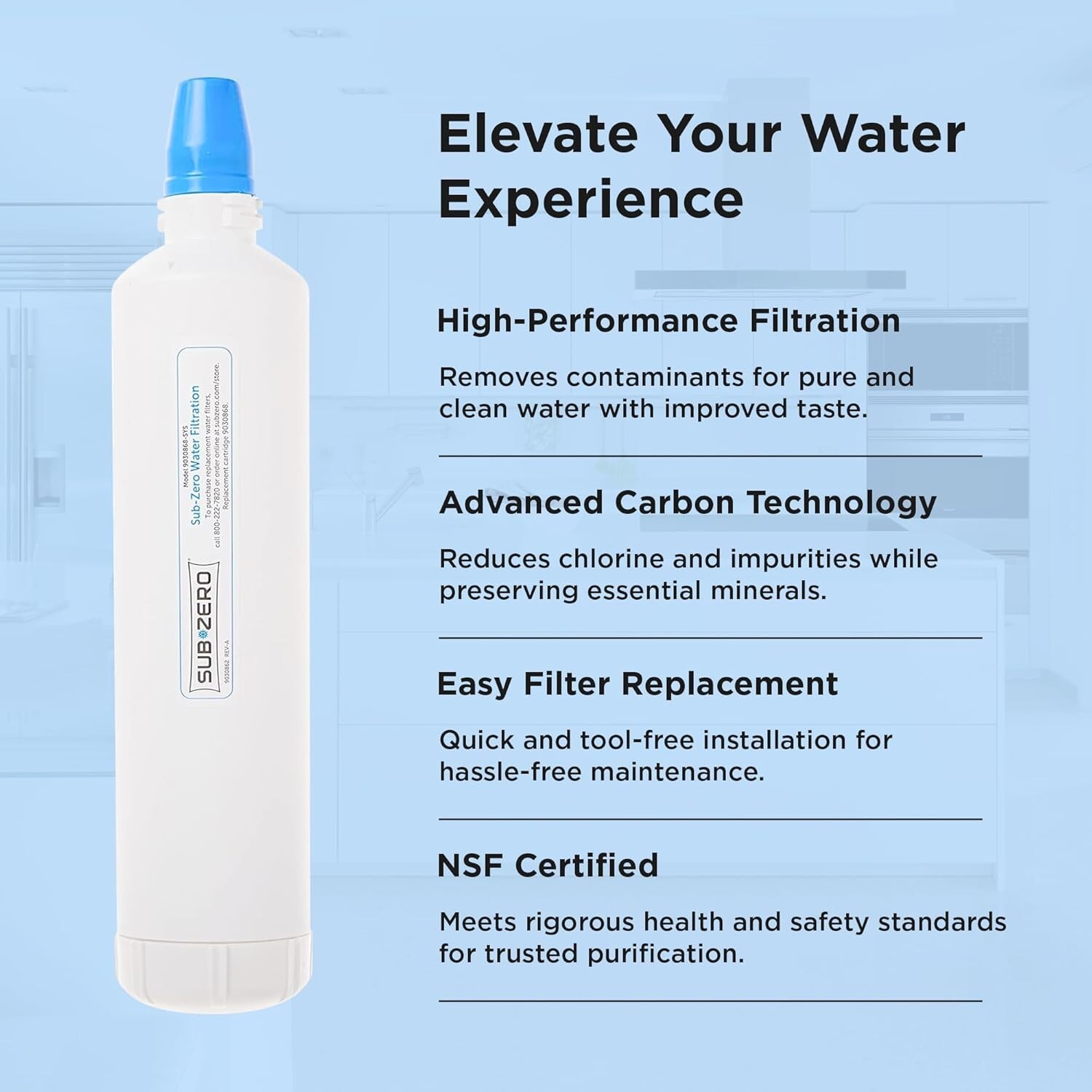 Sub-Zero 4204490 Refrigerator Water Filter 2 Pack