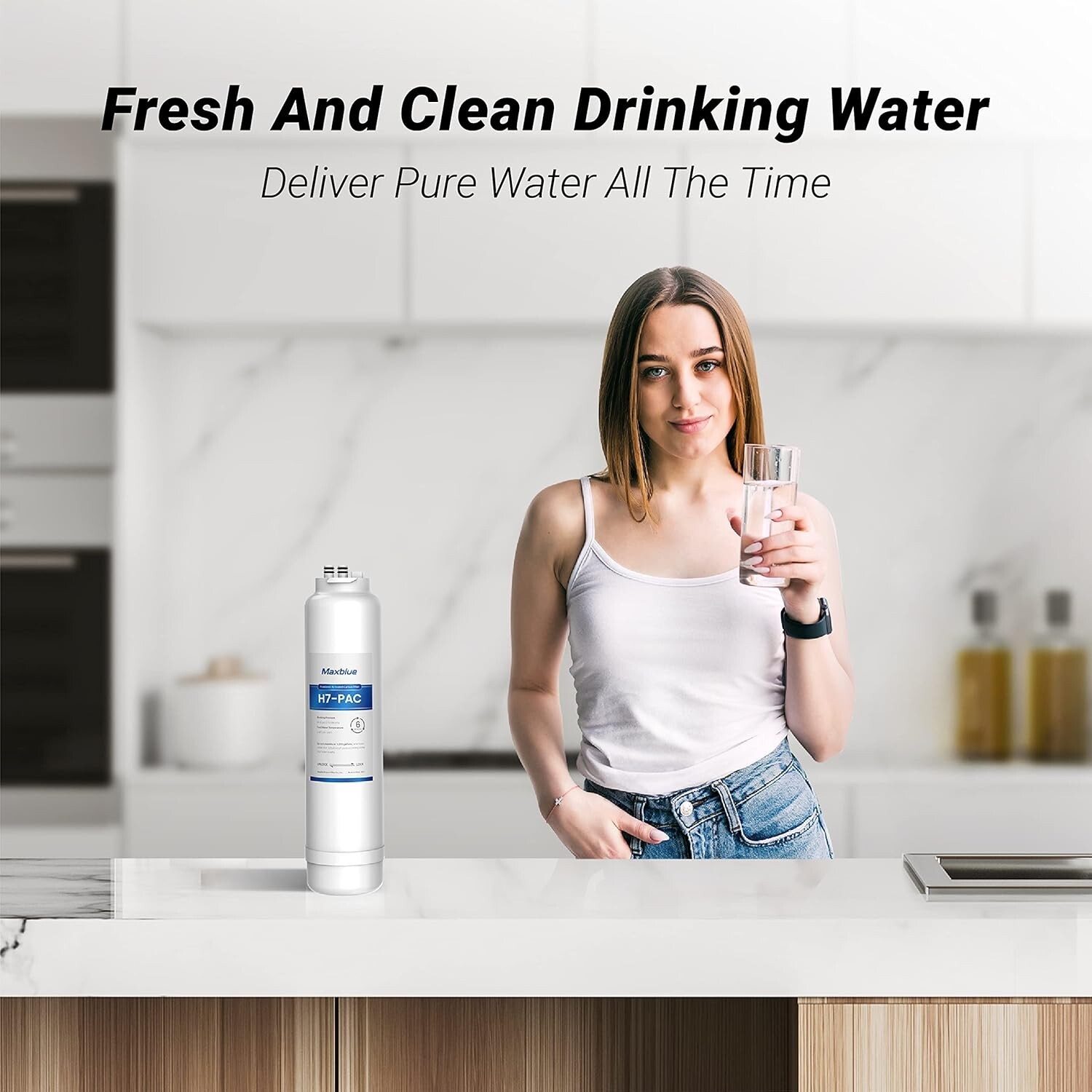 Maxblue MB-H7-PAC Filter,Replacement for MB-H7 Reverse Osmosis System