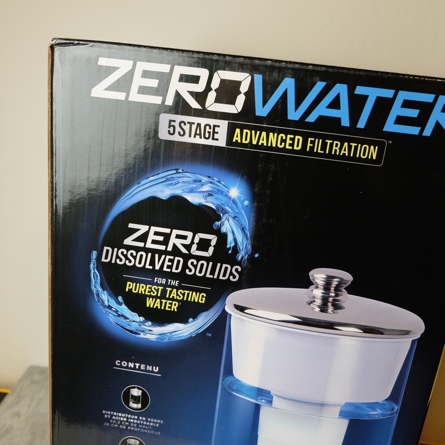 Zero Water 40 Cup Water Filter 2.5 Gallon Beverage Dispenser & Meter PLEASE READ