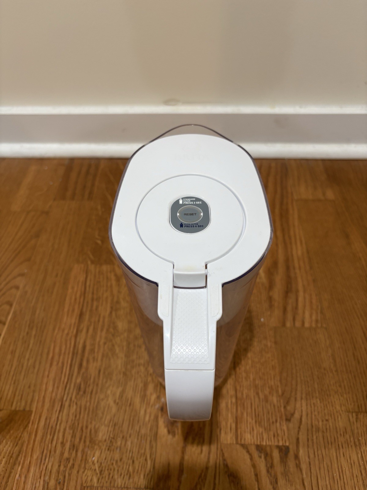Brita Maxtra+ Water Pitcher Clear Plastic with White Lid Used