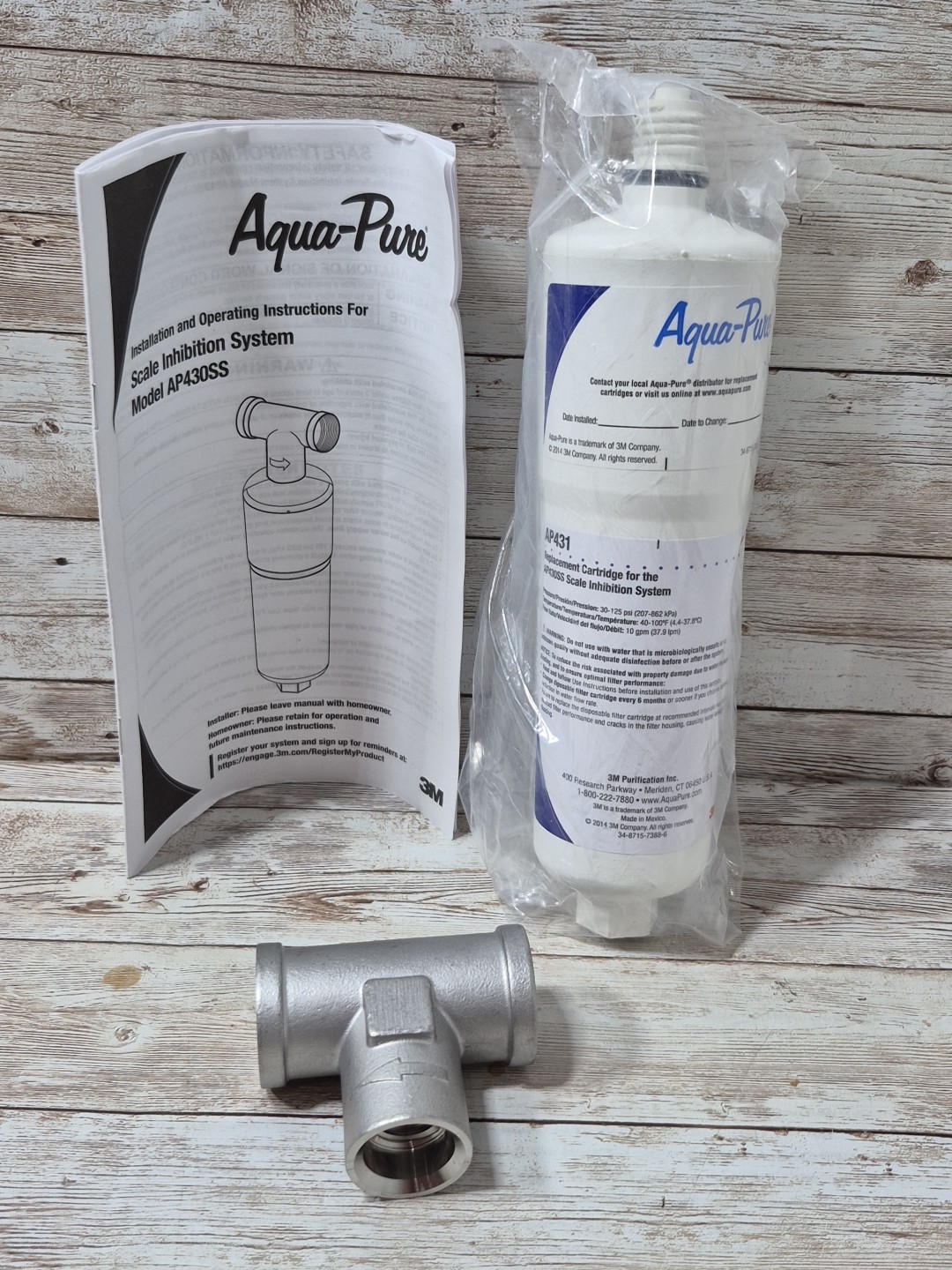 3M Aqua-Pure AP431 Replacement Cartridge for AP430SS Scale Inhibition S No Box