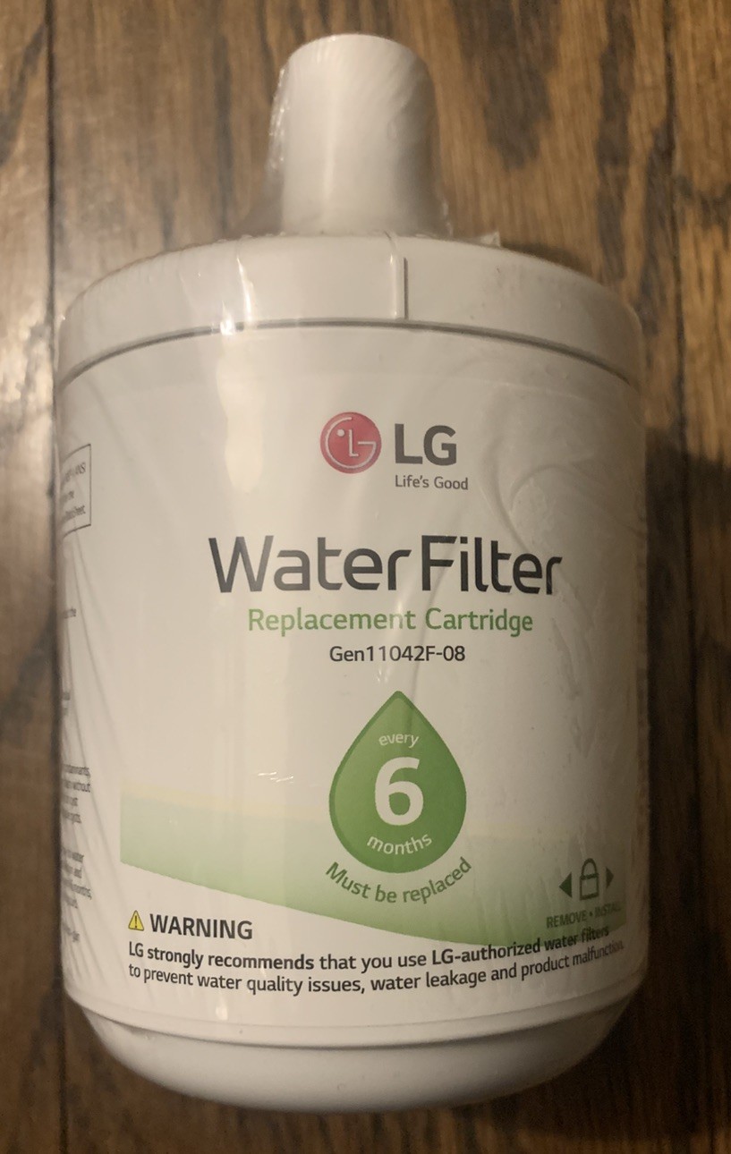 LG Water Filter Replacement Cartridge LT500P/PC/PCS Gen11042F-08 Genuine