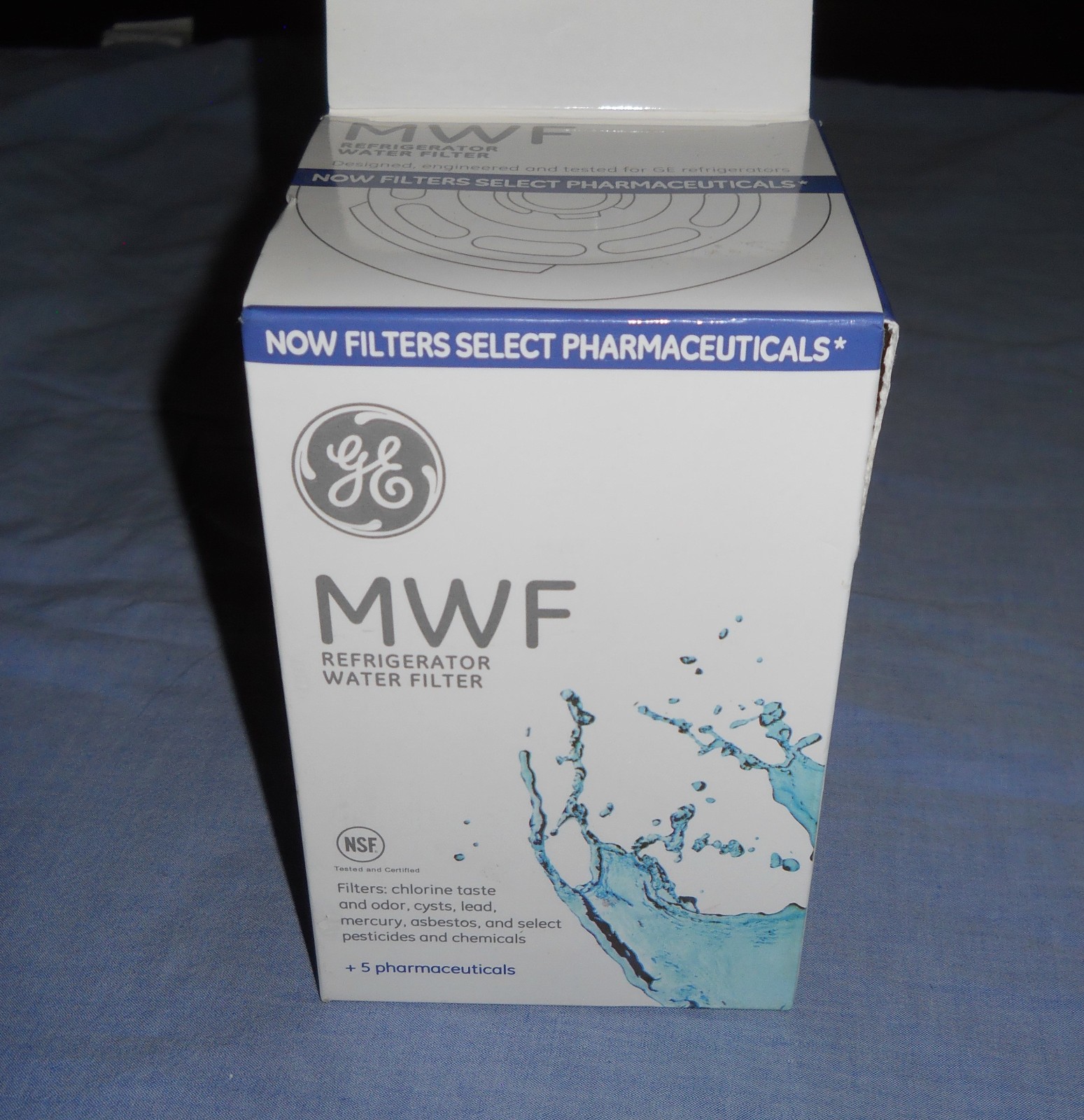 GE MWF Water Filter – White filters Lead, Asbestos, Cysts and select chemicals