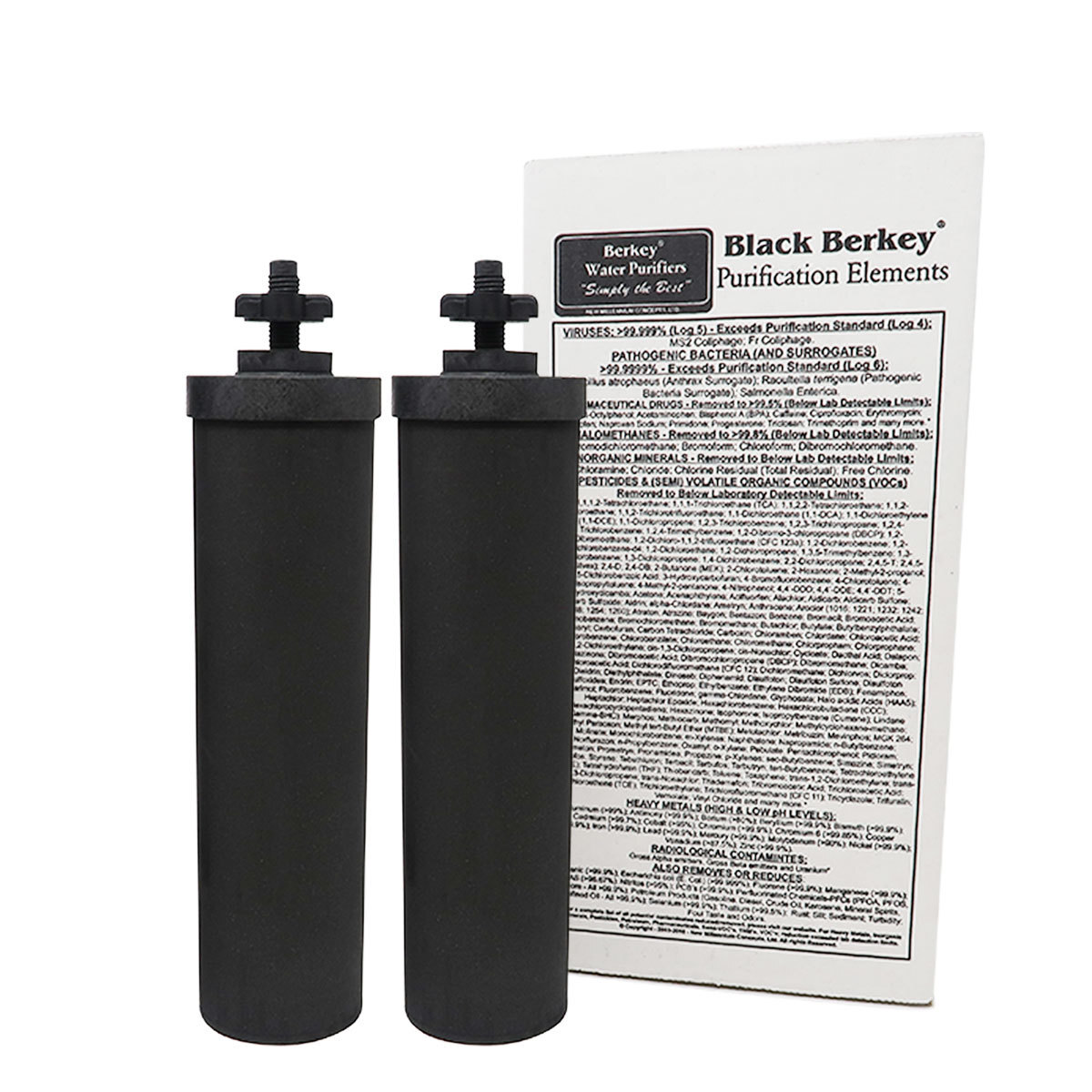 Berkey Water Filter System With 2 Black BB9-2 Filters Brand New