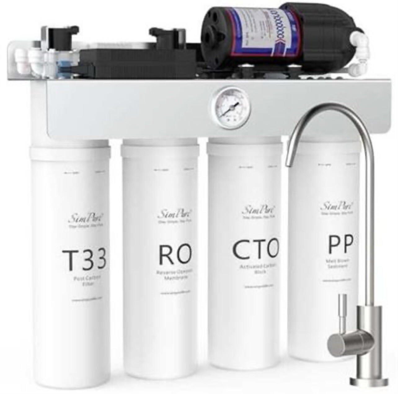 SimPure UV Tankless Reverse Osmosis System, NSF/ANSI 58 Certified