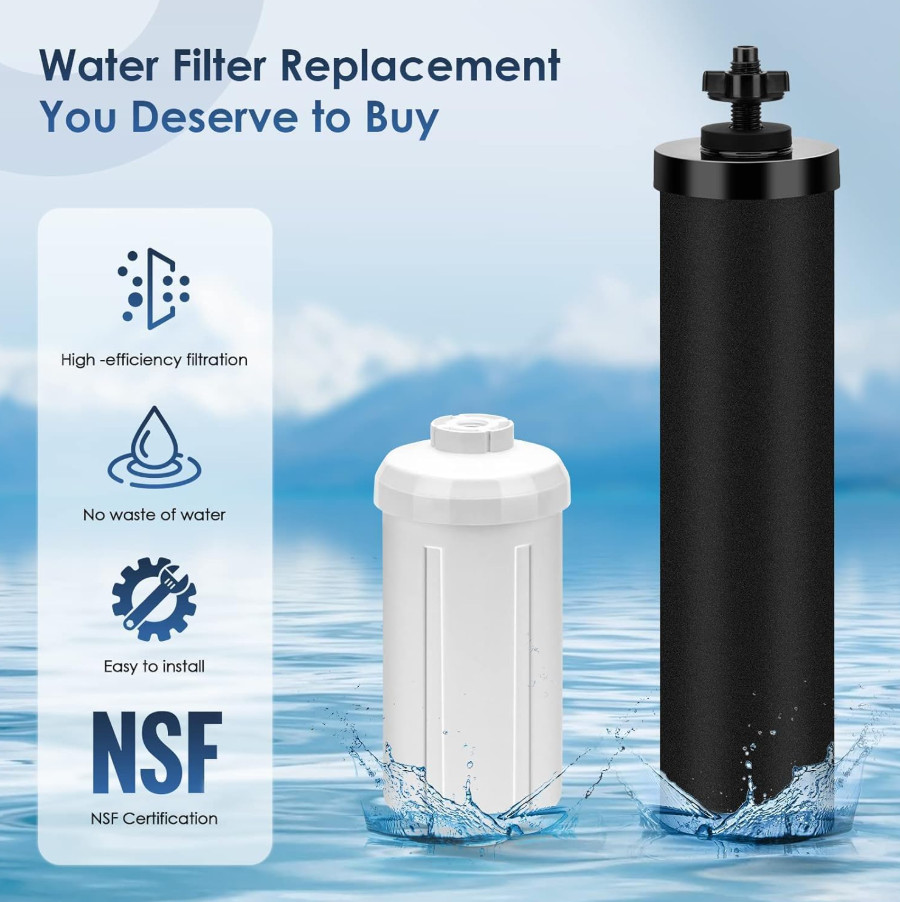 2 Berkey BB9-2 Replacement Water Filters Big Travel Royal Imperial Crown USA NEW