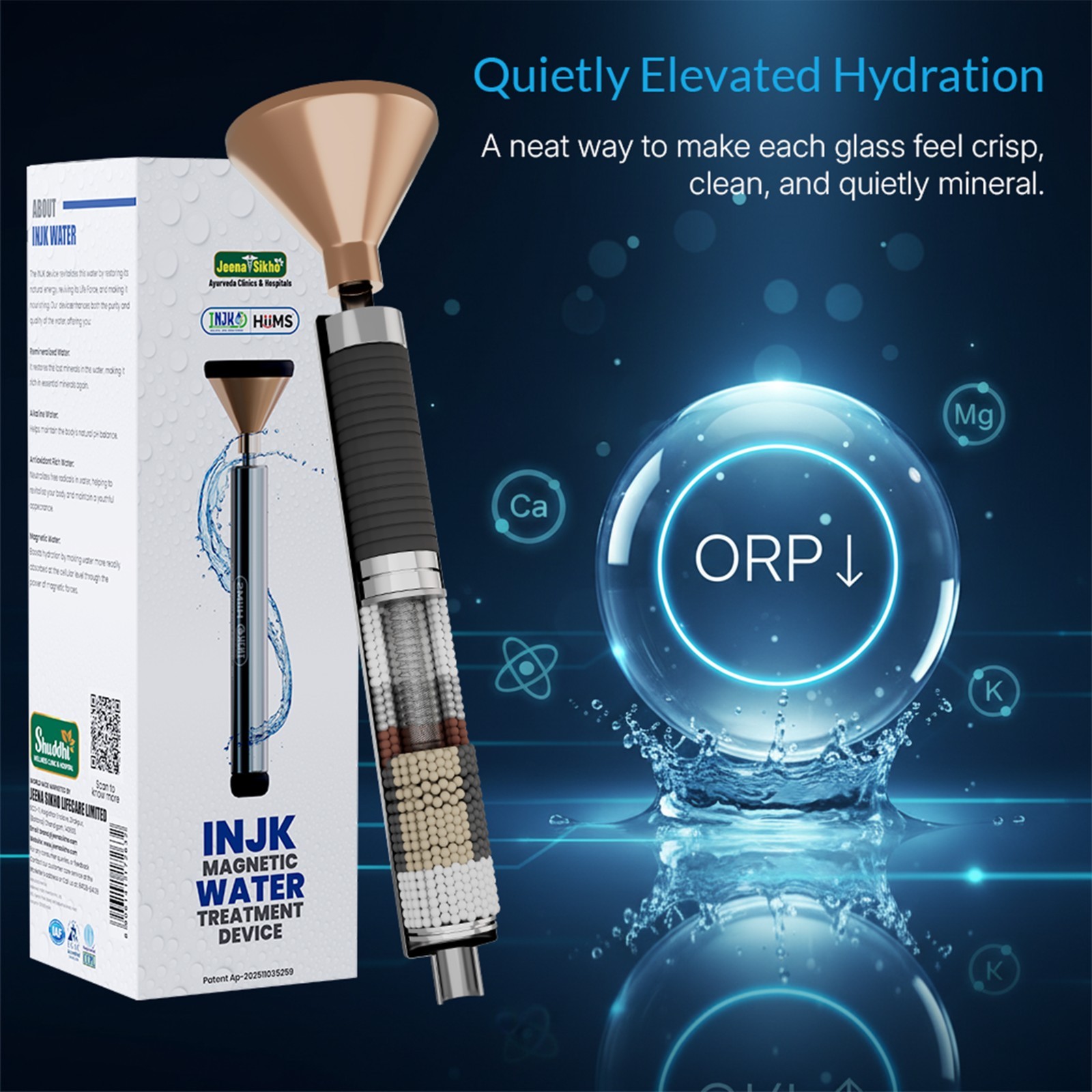 Jeena Sikho INJK Alkaline Water Filter System No Replacement Filter Free Kit