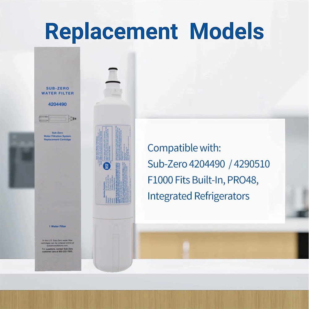 NEW Set of 1 Sub-Zero 4204490 Water Filter and Air Cartridge-7042798, Combo Pack