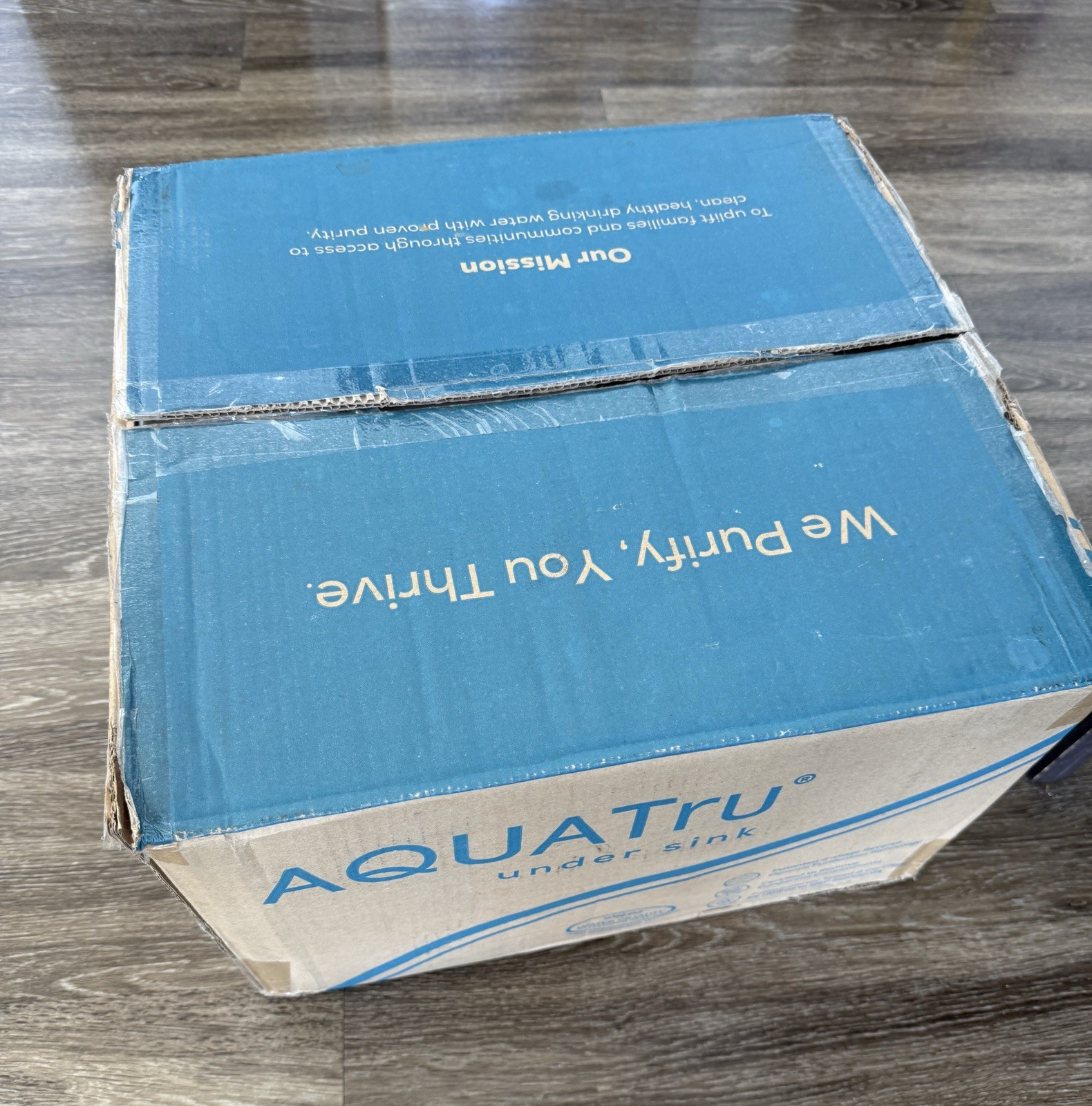 New AquaTru Under Sink Reverse Osmosis with filter water filtration system