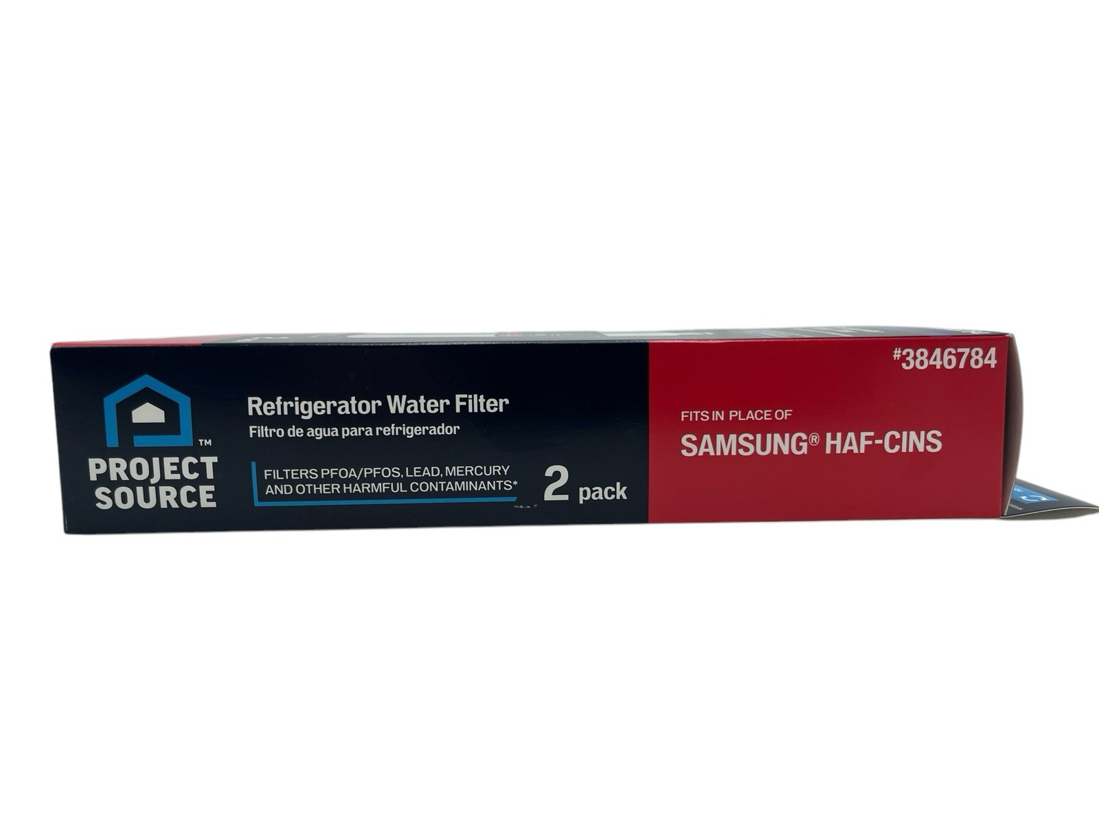Project Source 3846784 Refrigerator Water Filter 4 Pack (2 Packs Of 2)