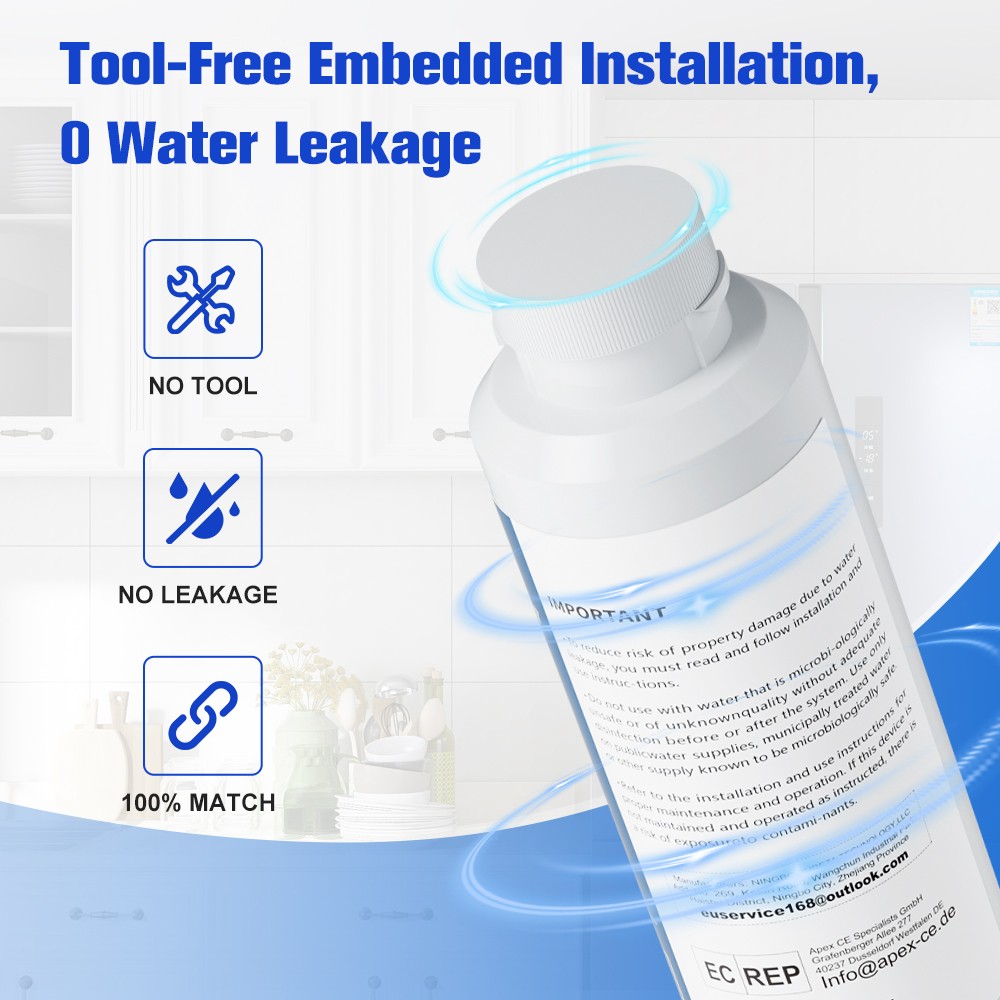 2-6 Pack Samsung DA29-00020B HAF-CIN/EXP Replacement Refrigerator Water Filters