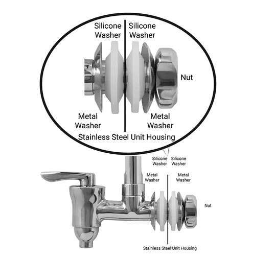 Stainless Steel Berkey Water View Spigot – Royal